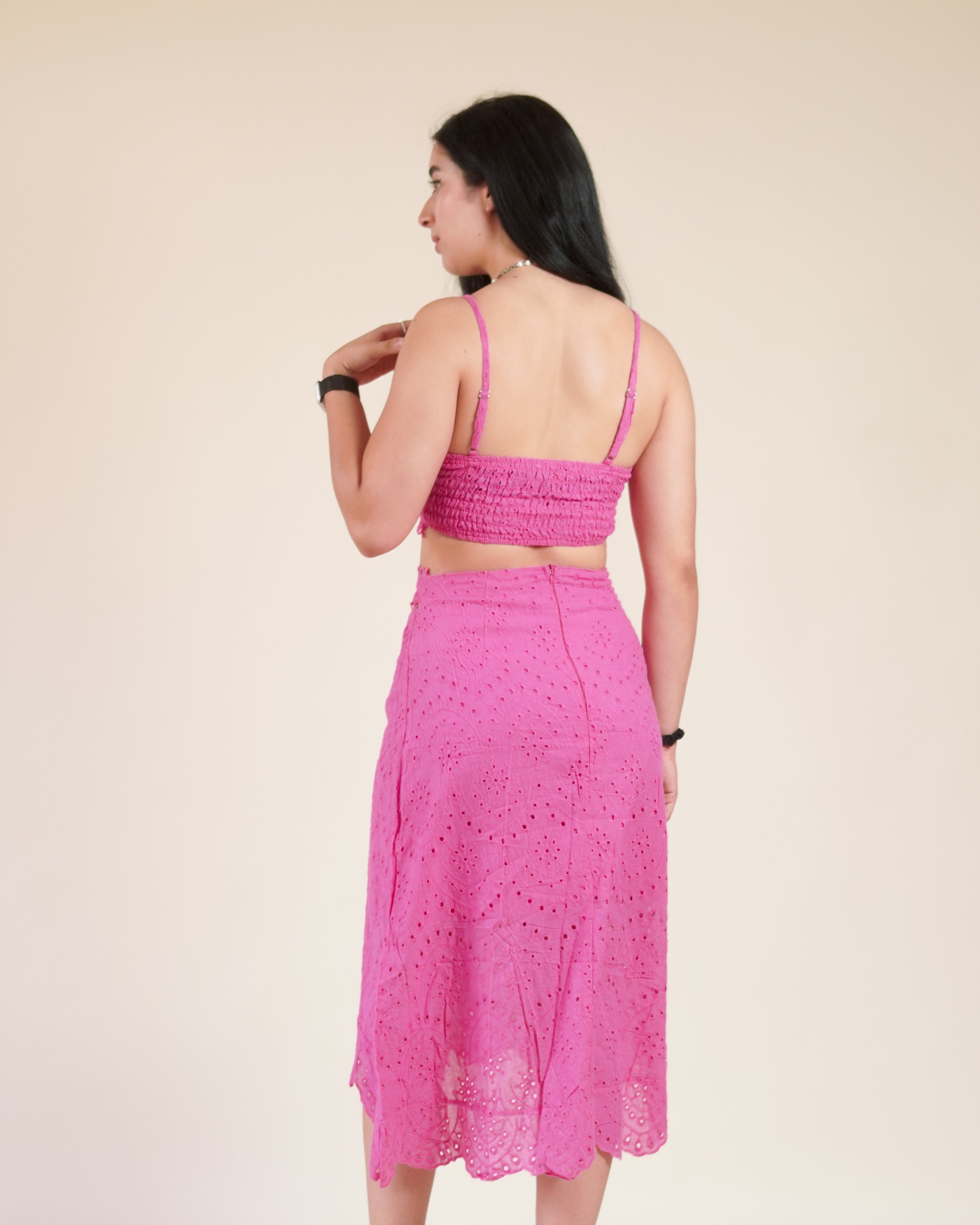 Set Falda Midi y Top