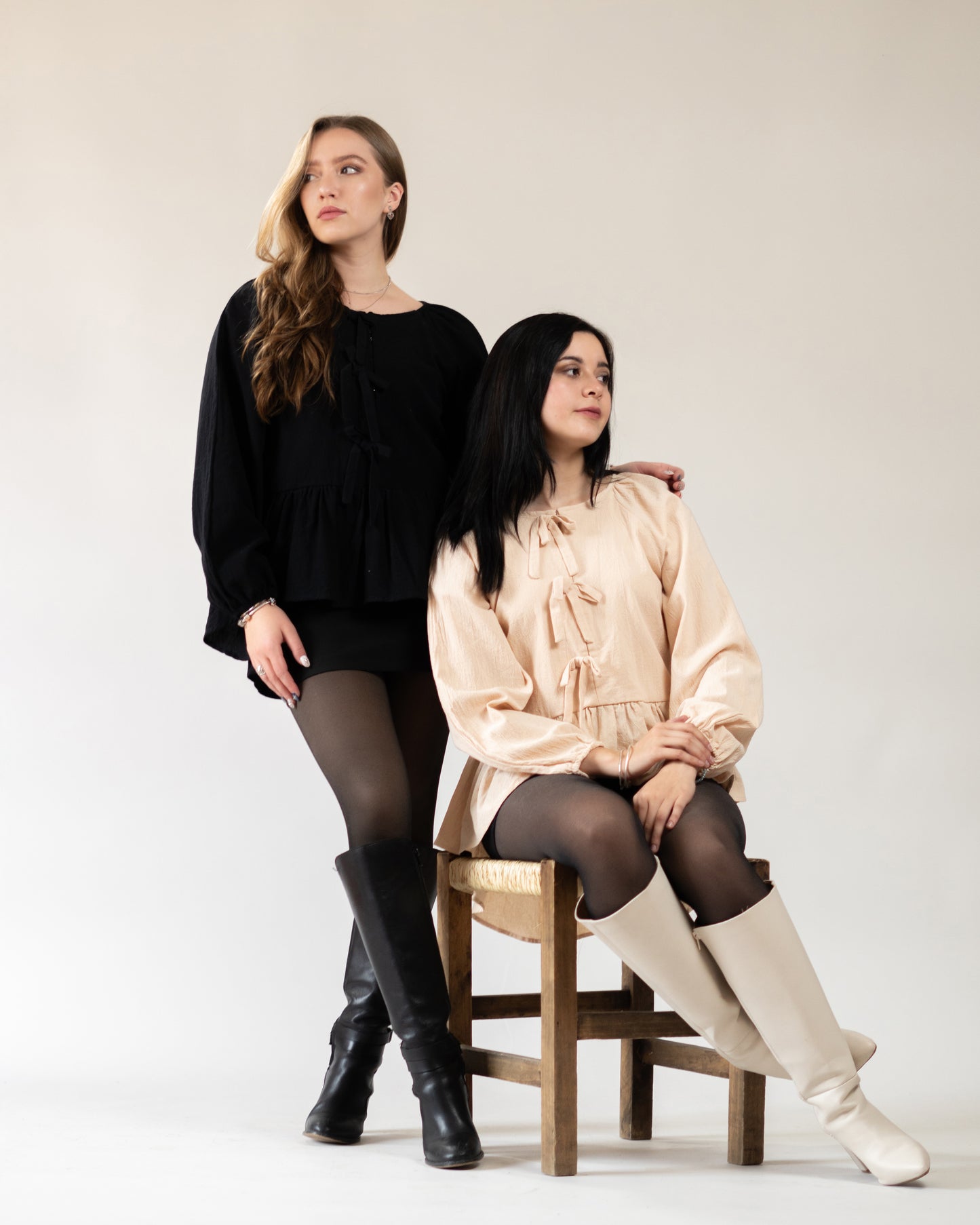 Blusa Moños