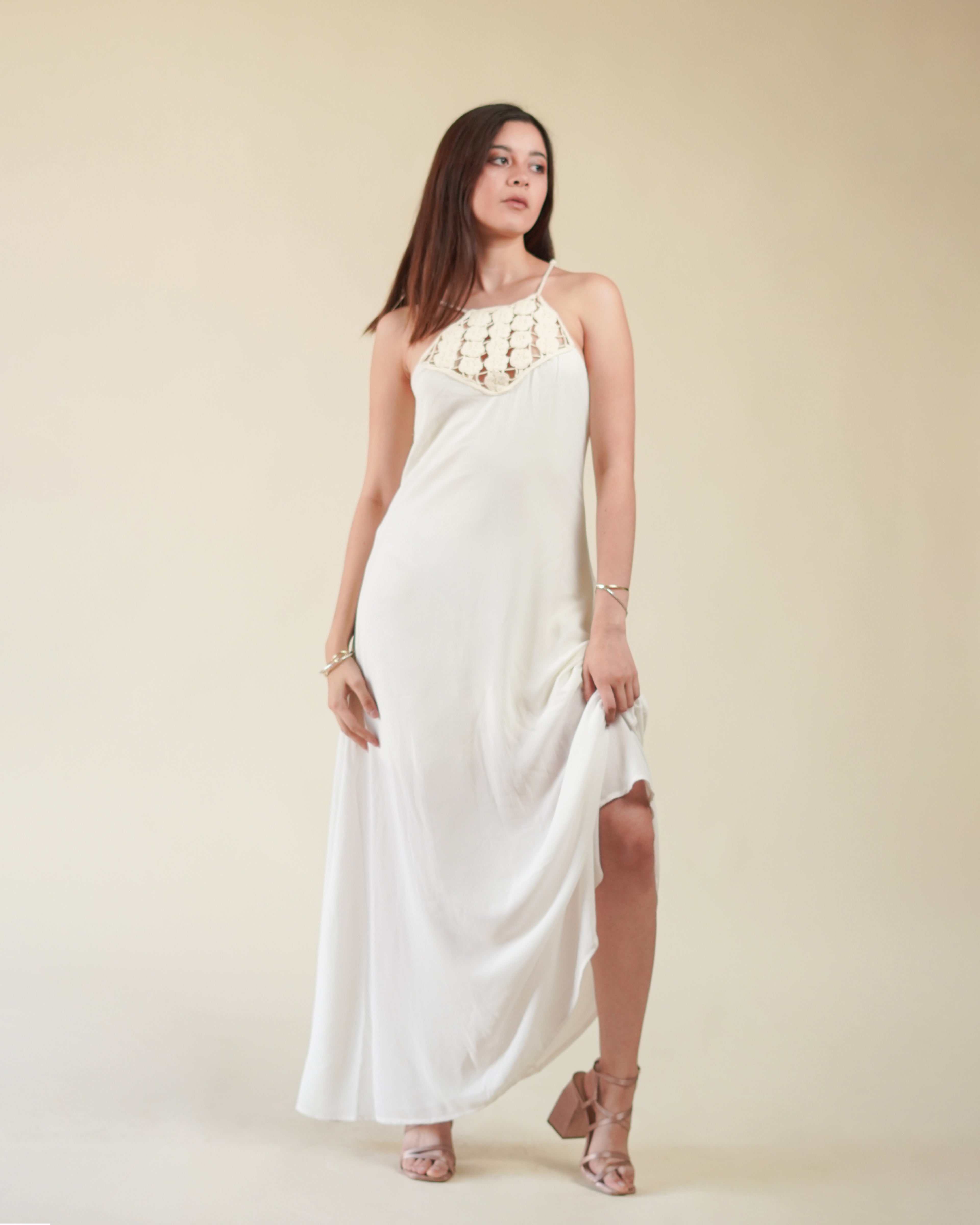 Maxi Vestido Blanco