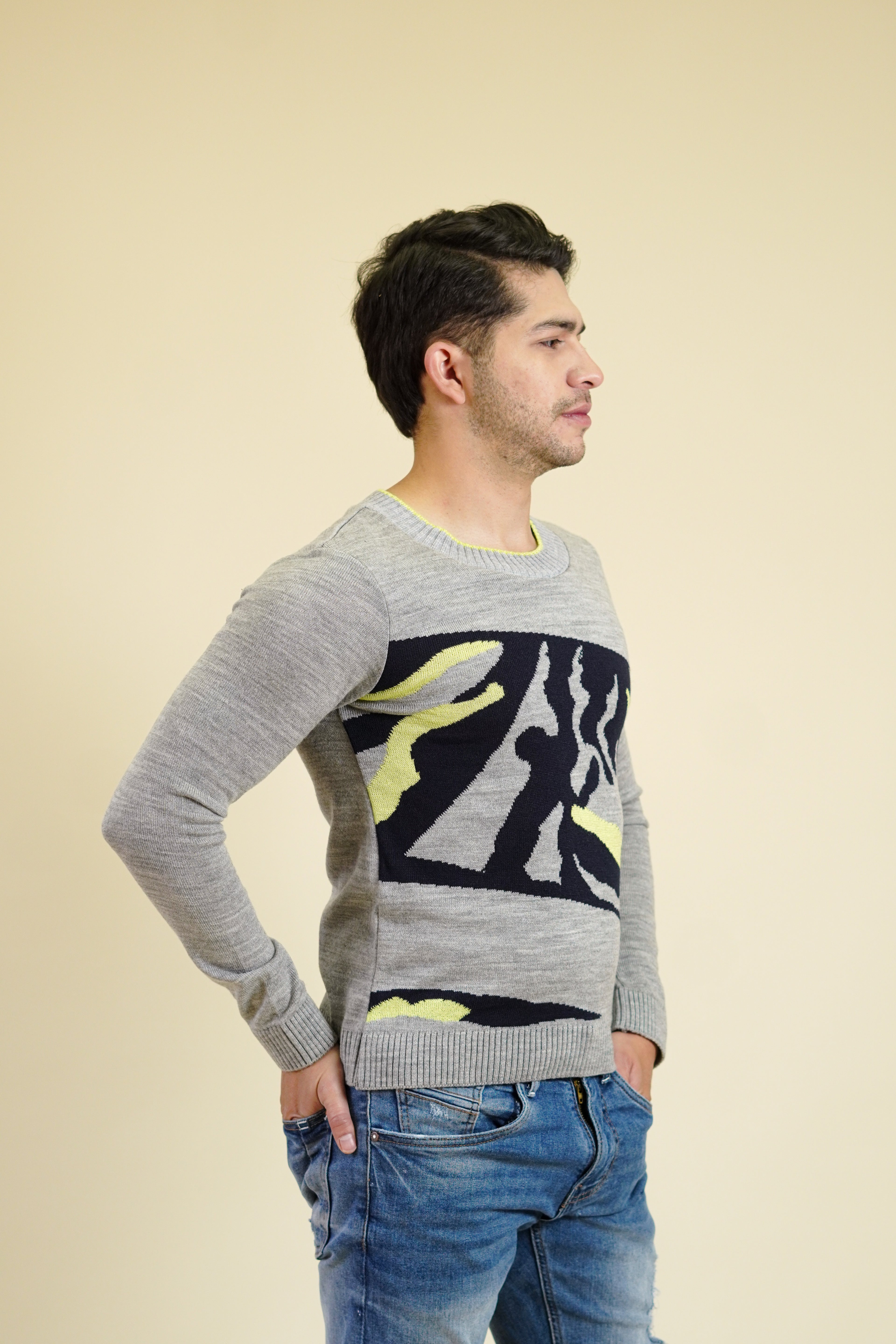 Suéter Dibujo Camuflaje