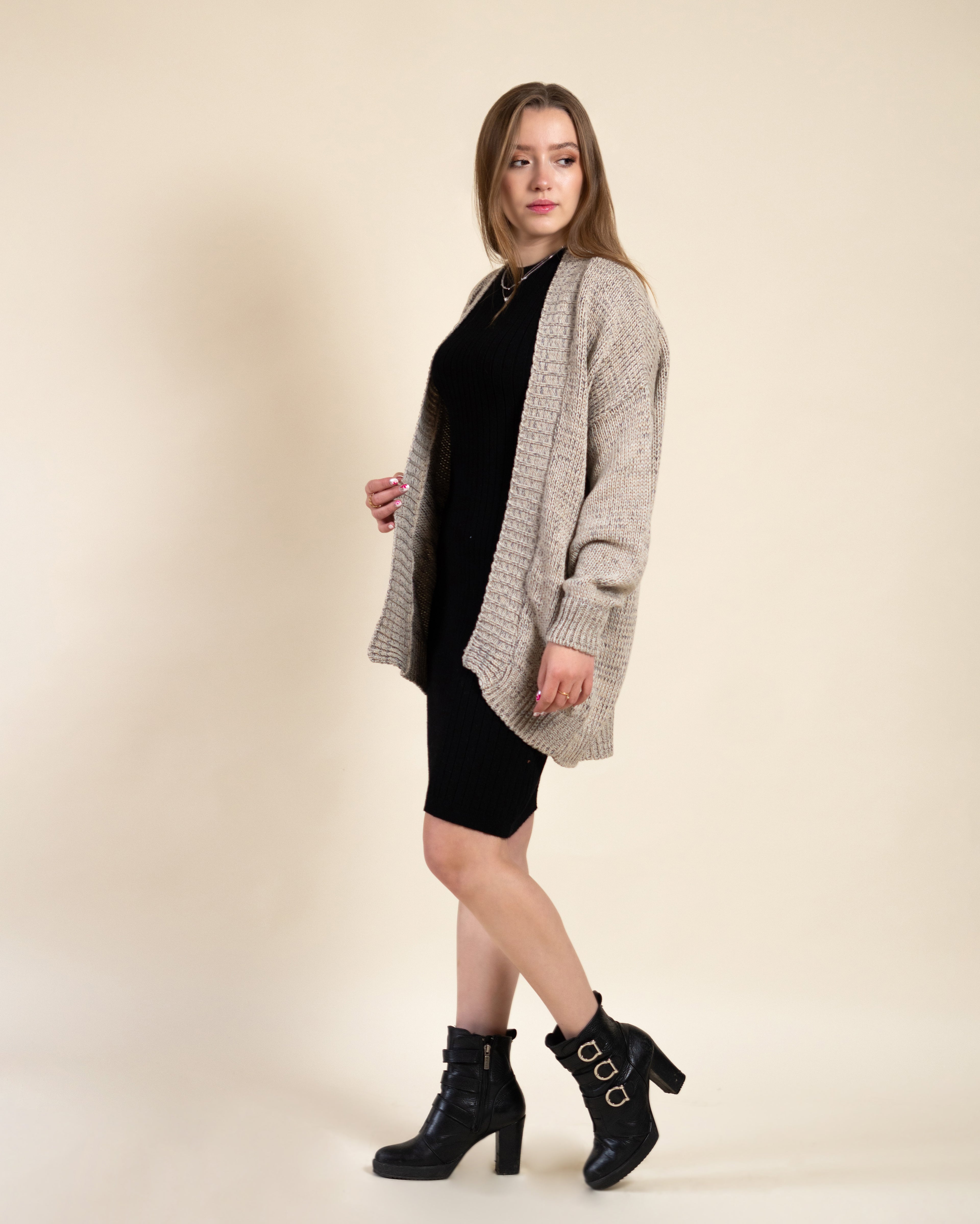 Cárdigan Tejido Oversize