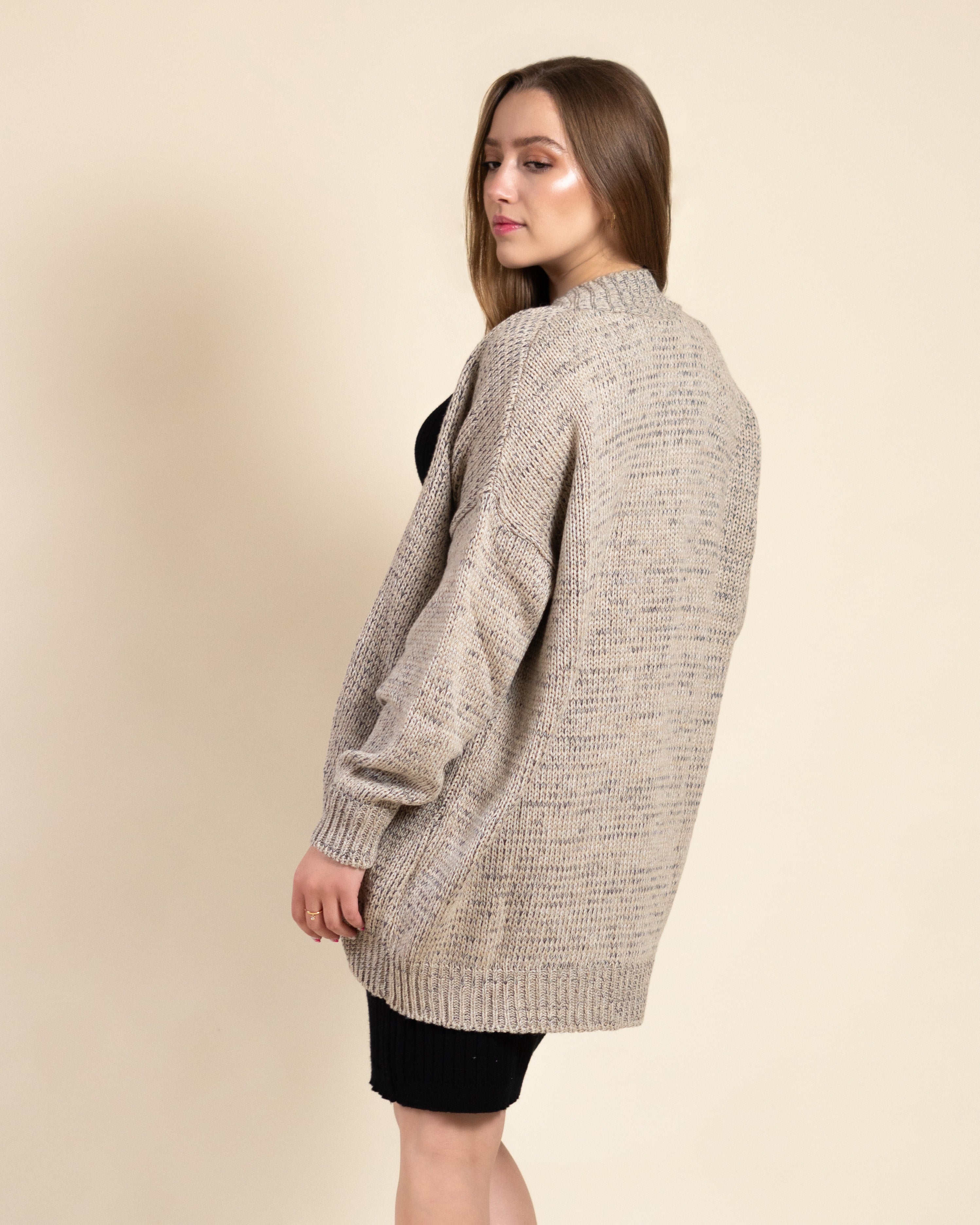 Cárdigan Tejido Oversize