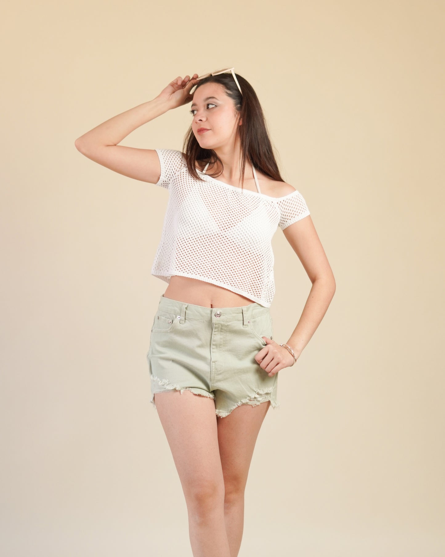 Blusa Blanca Off Shoulder