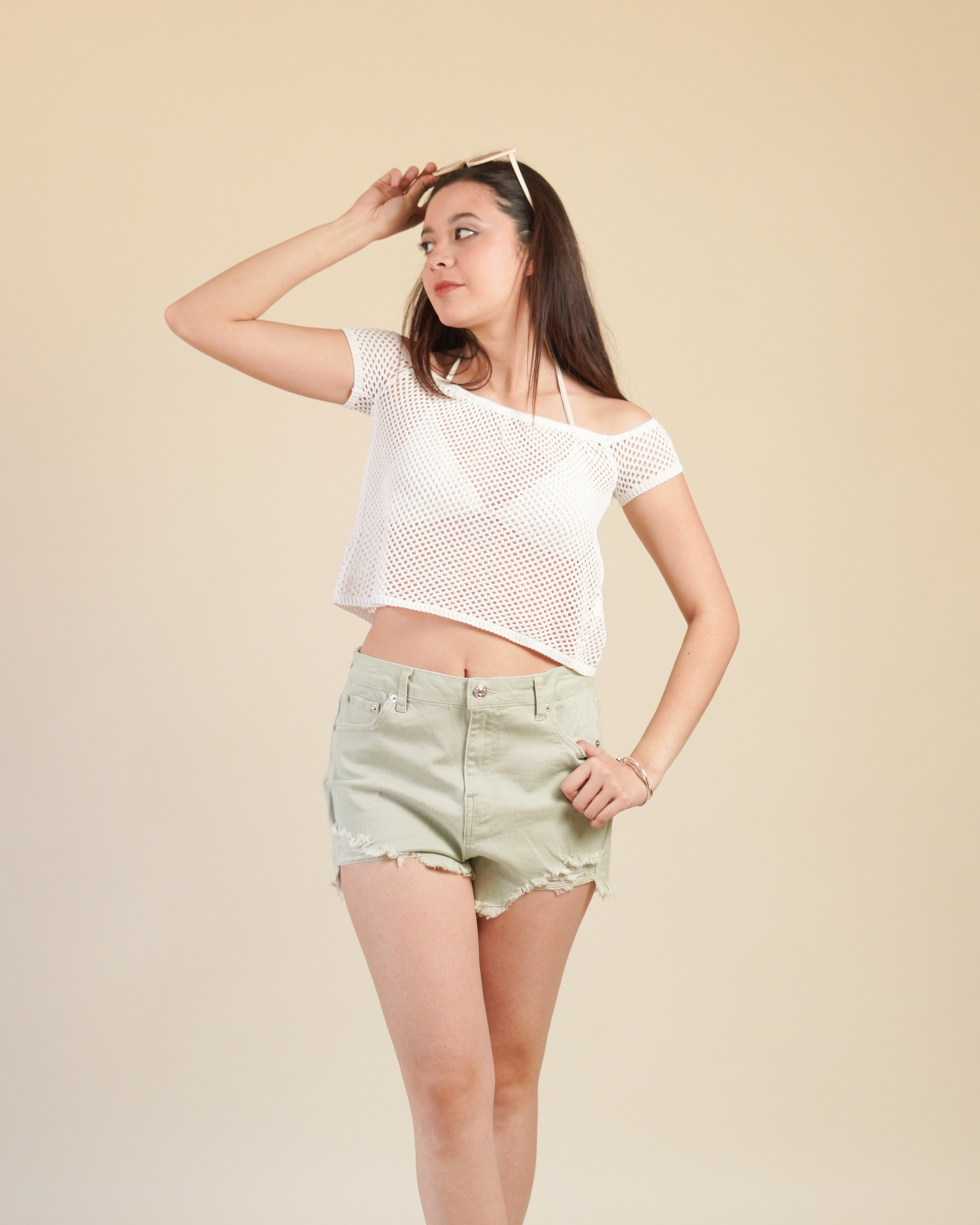 Blusa Blanca Off Shoulder