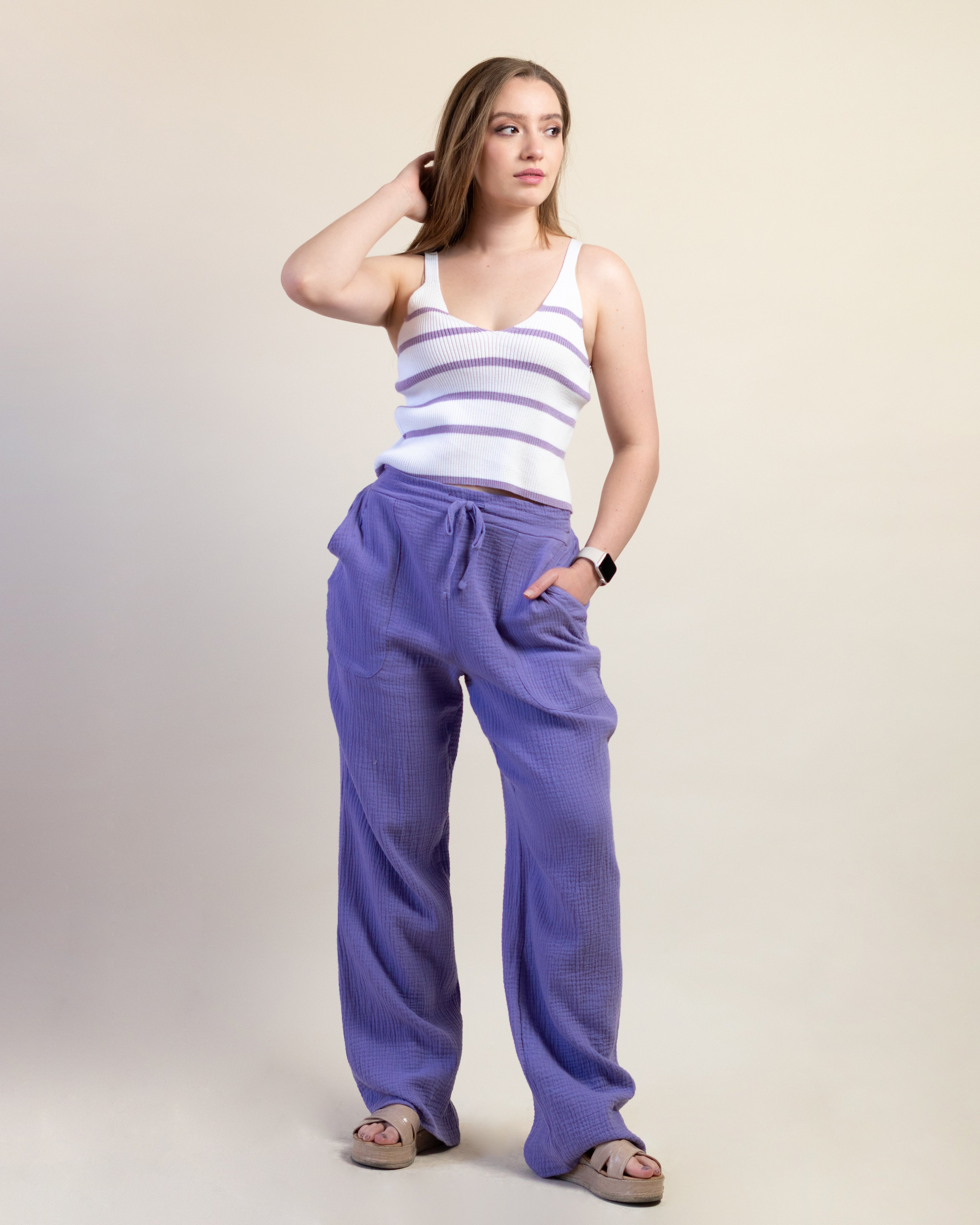 Pantalón Pierna Amplia