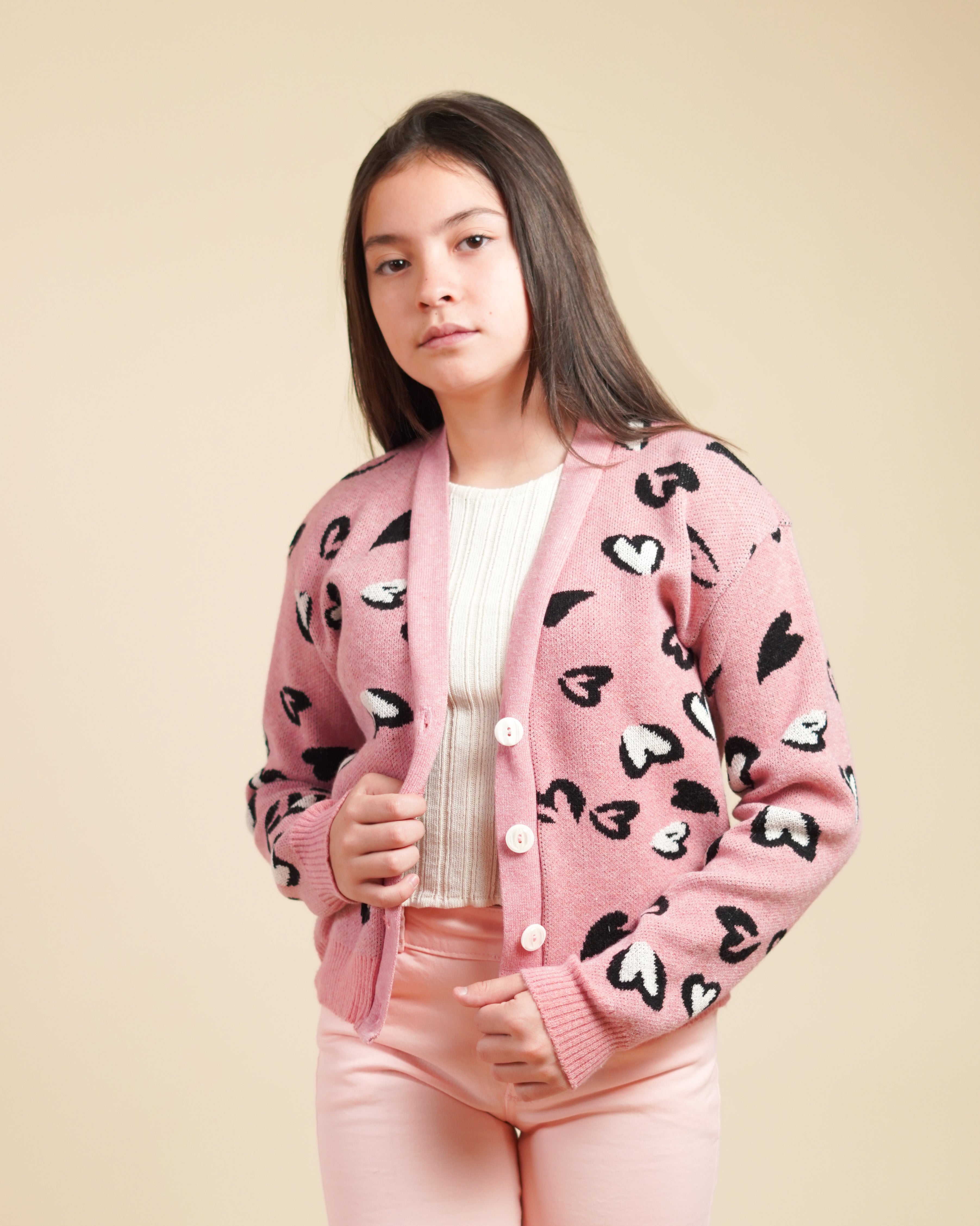 Cárdigan Corazones