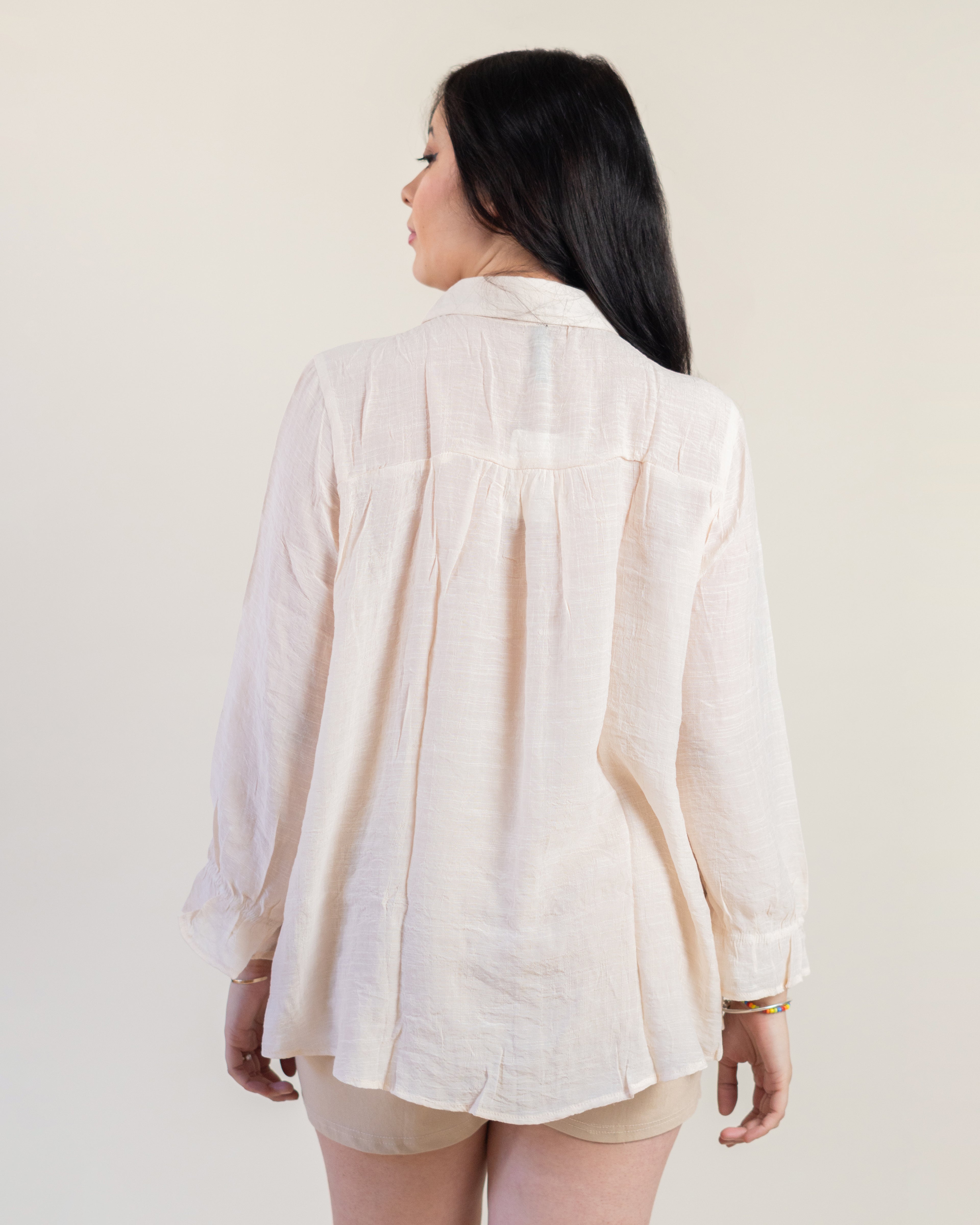 Blusa Oversize Moño