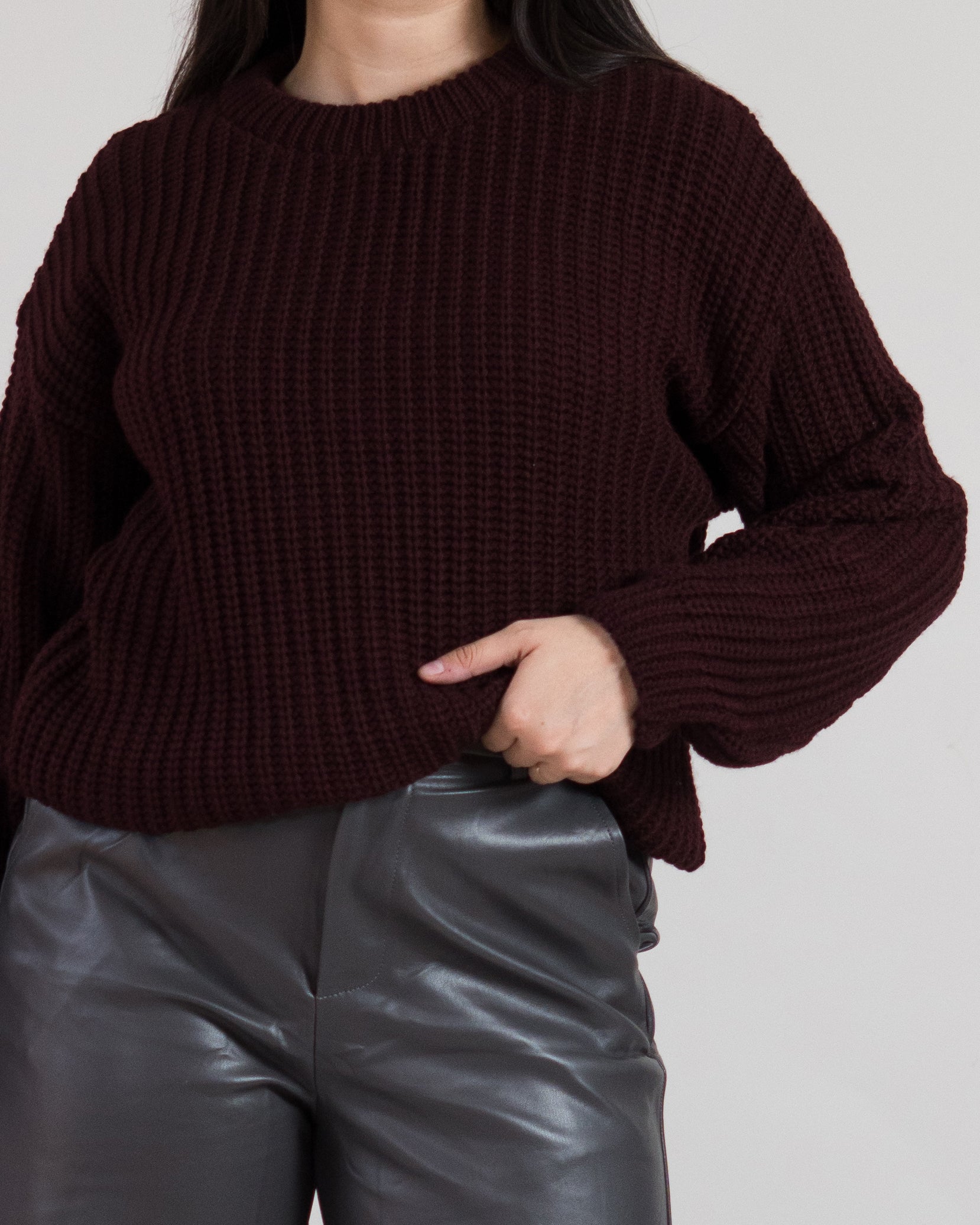 Suéter Canalé Vino