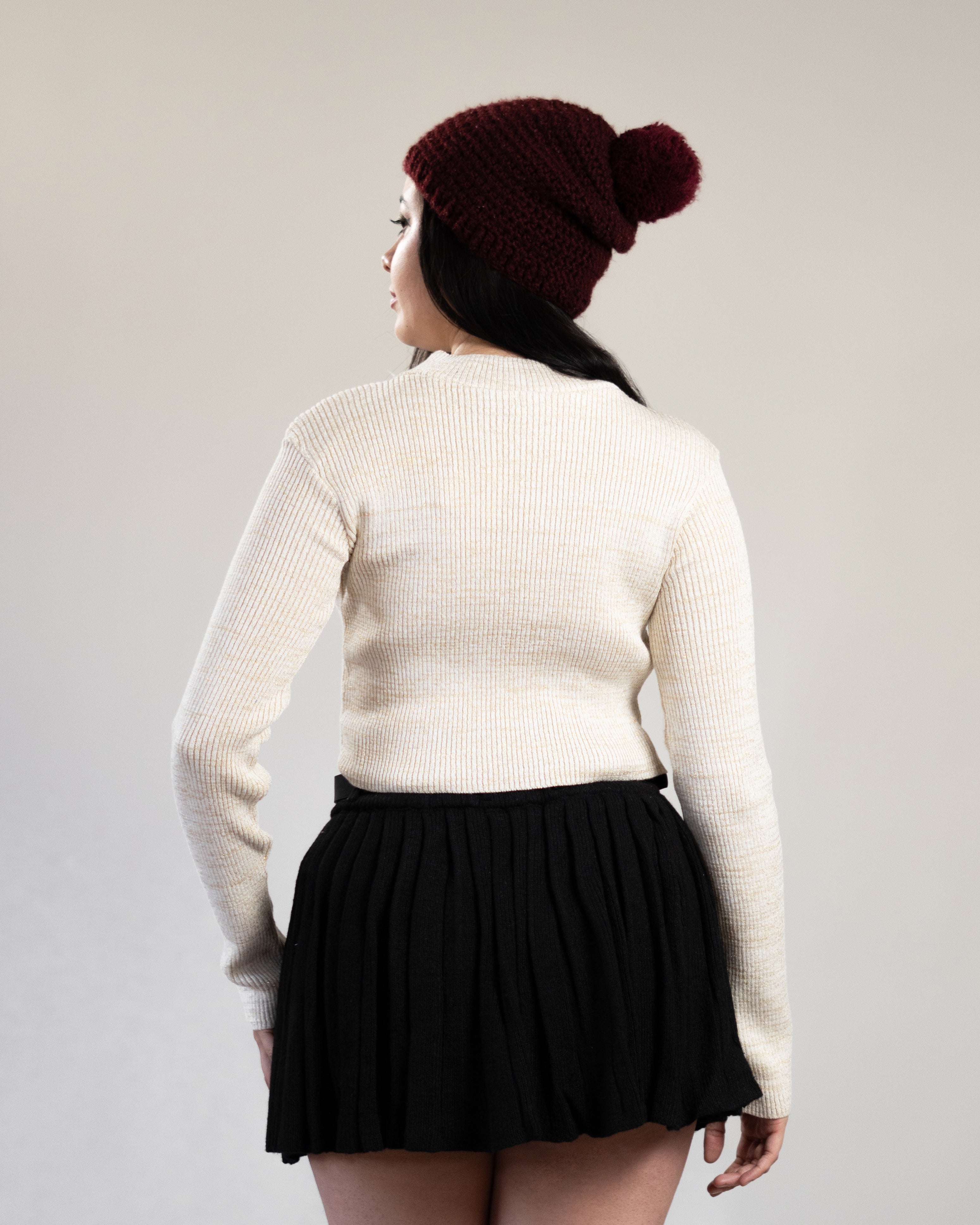 Suéter Corto Brillo