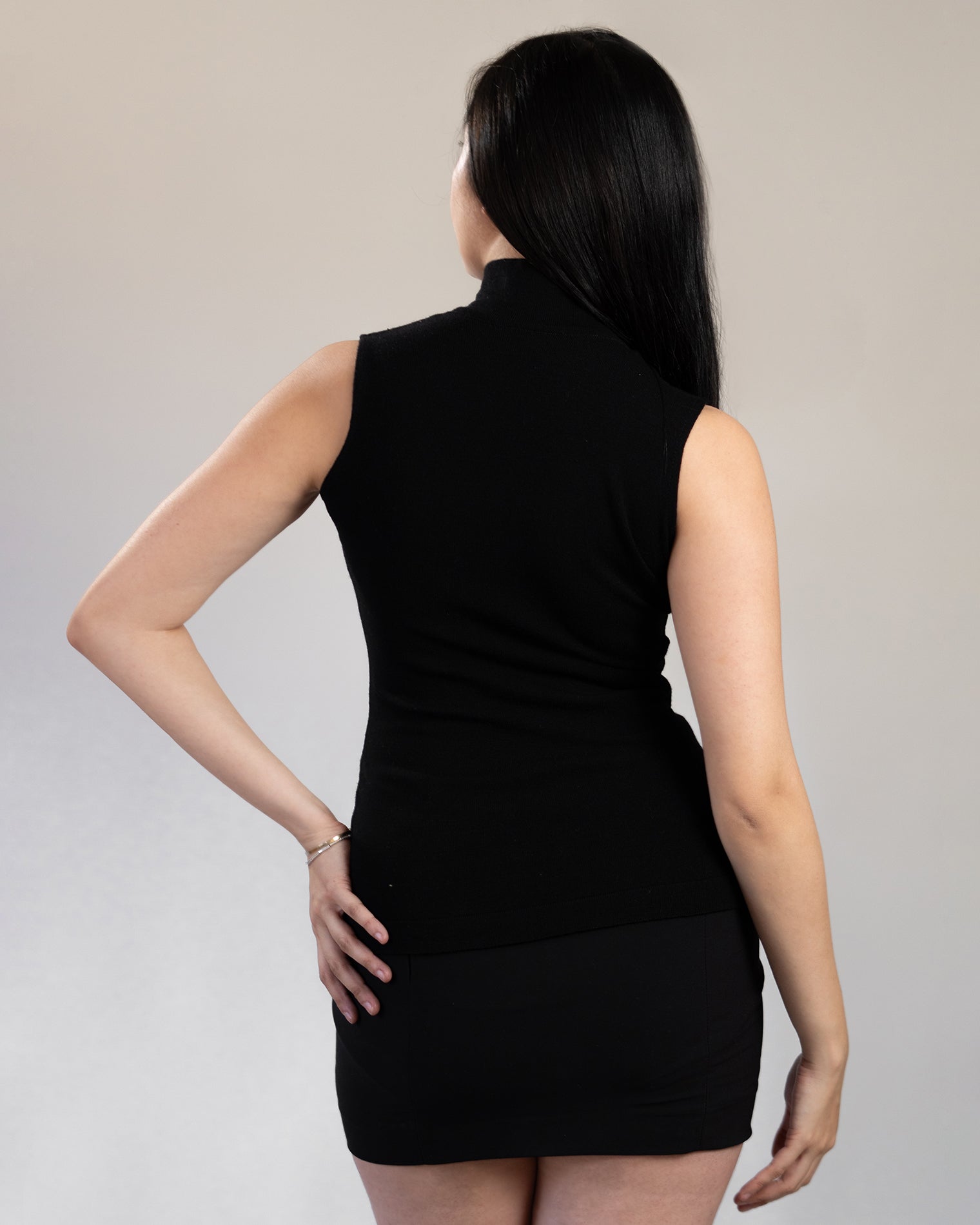 Blusa Básica Sin Mangas