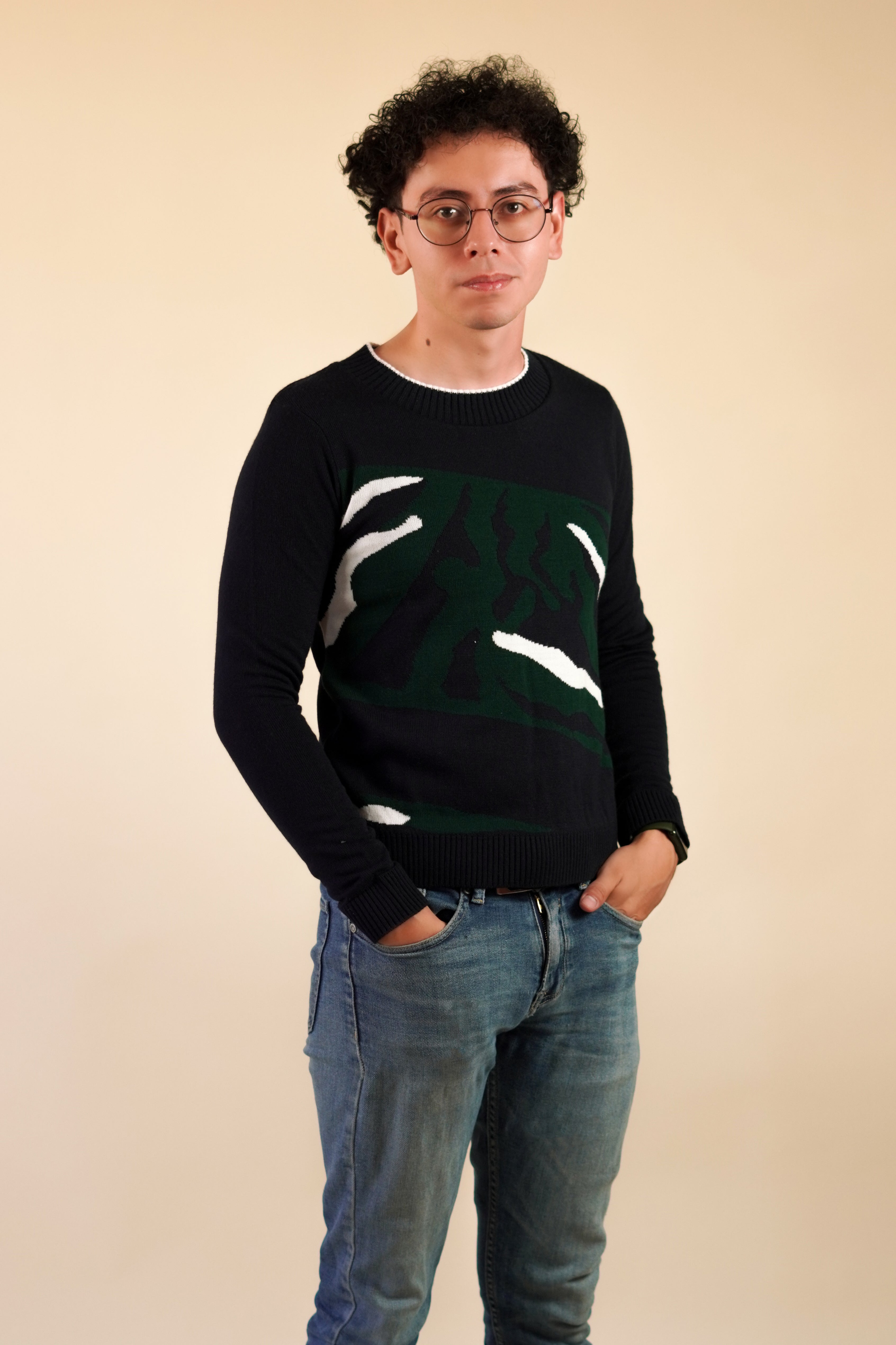 Suéter Dibujo Camuflaje