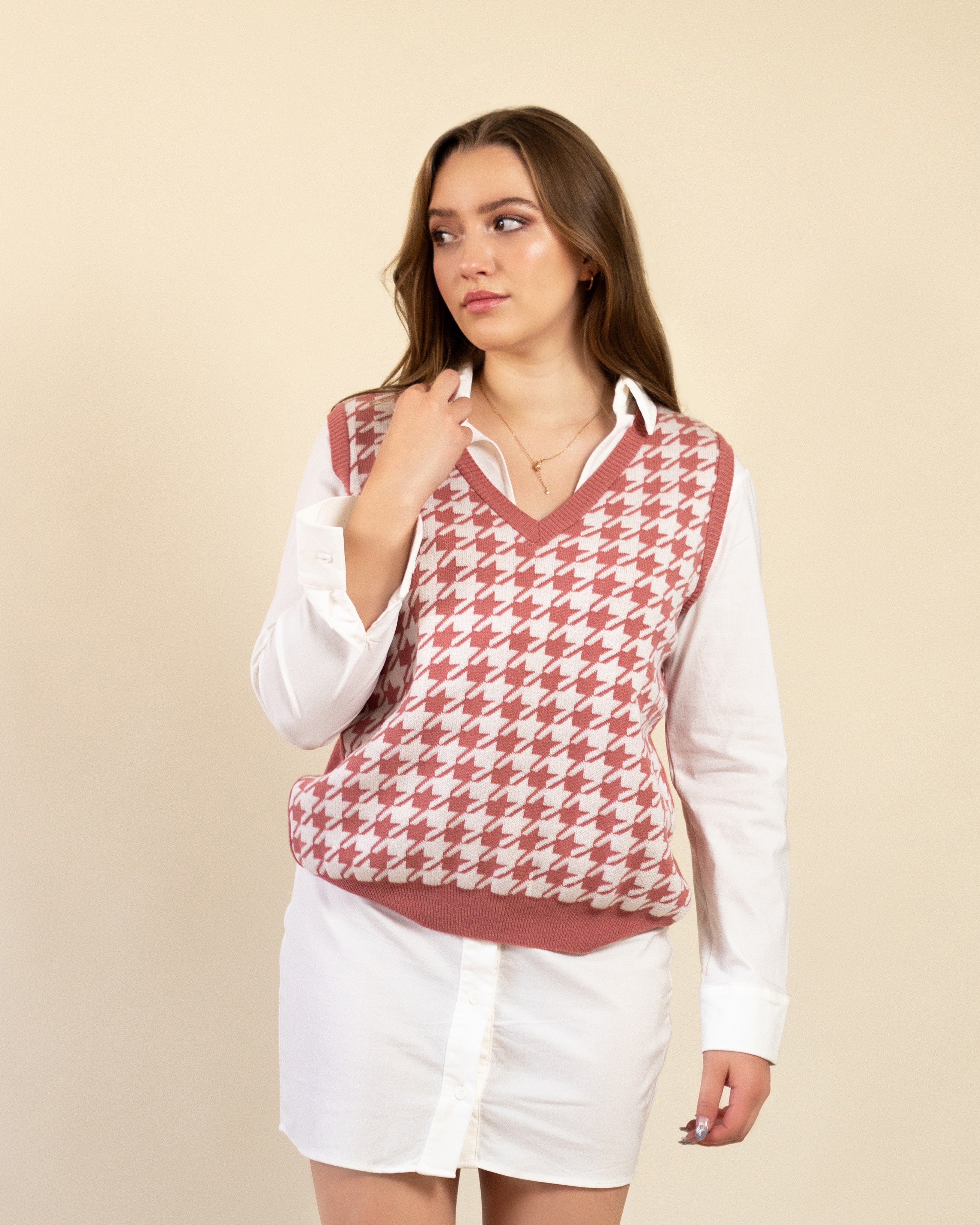 Chaleco Pata de Gallo