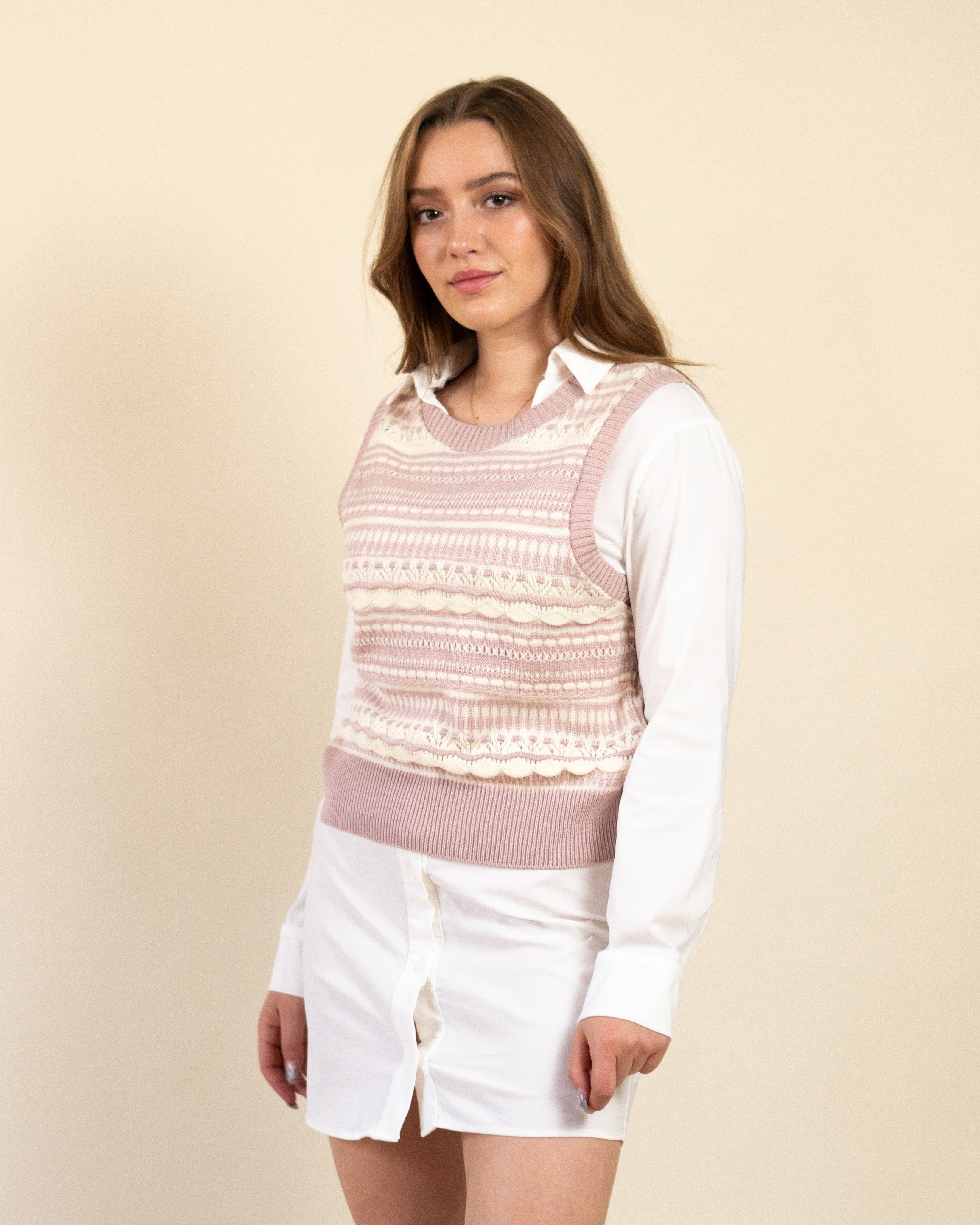 Chaleco Pata de Gallo Mini