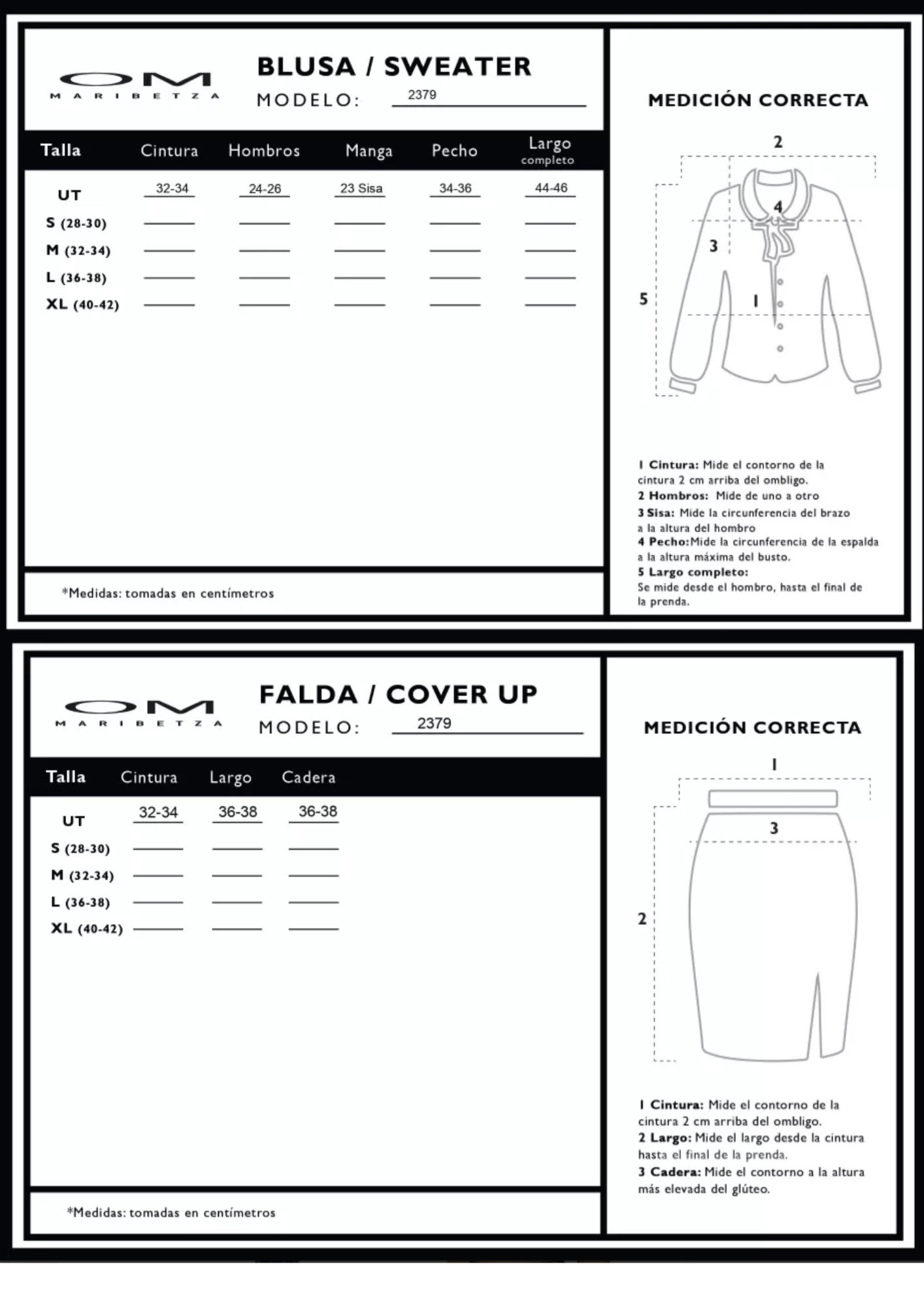 Set Falda y Top Tejido