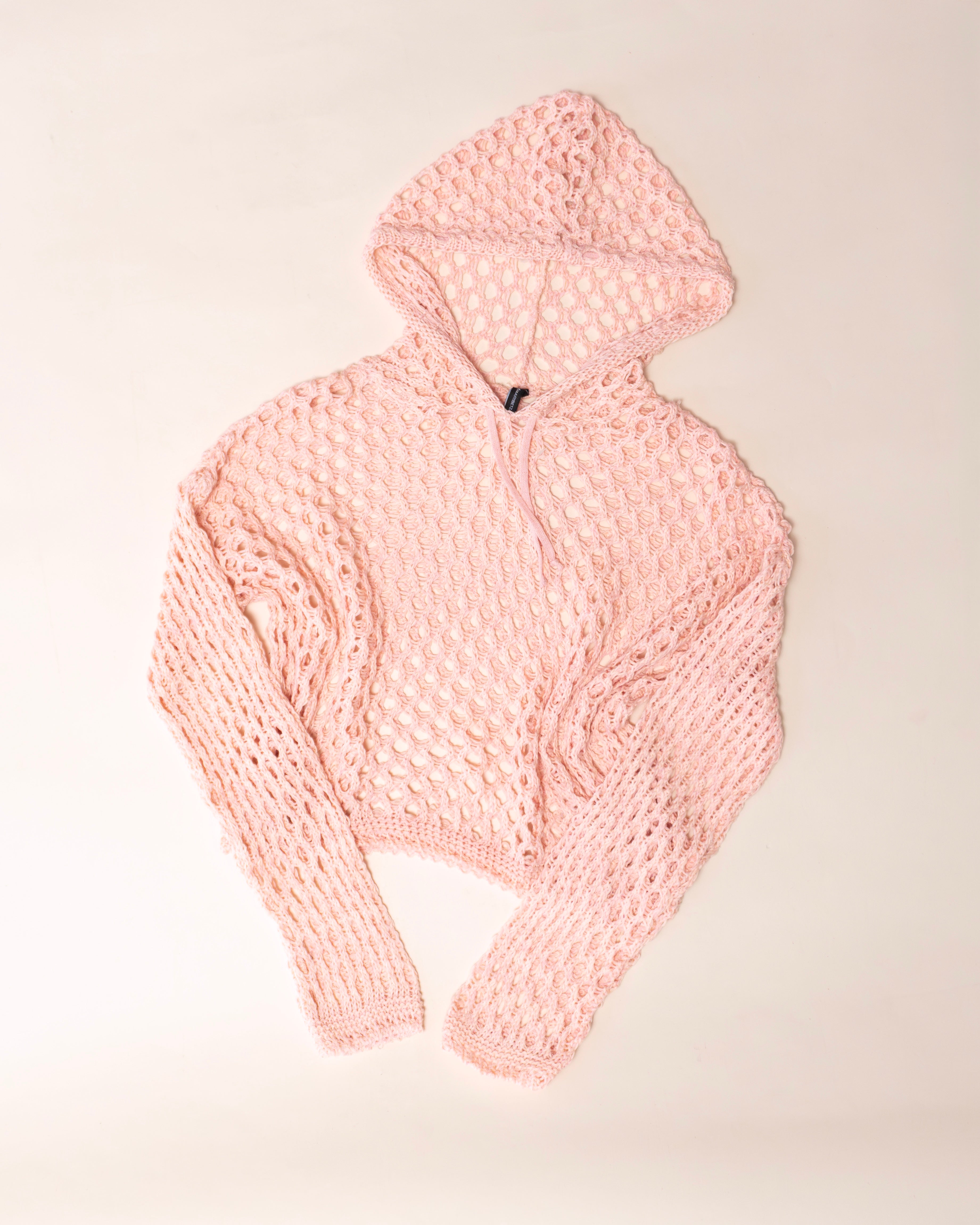 Sudadera Calada Coral