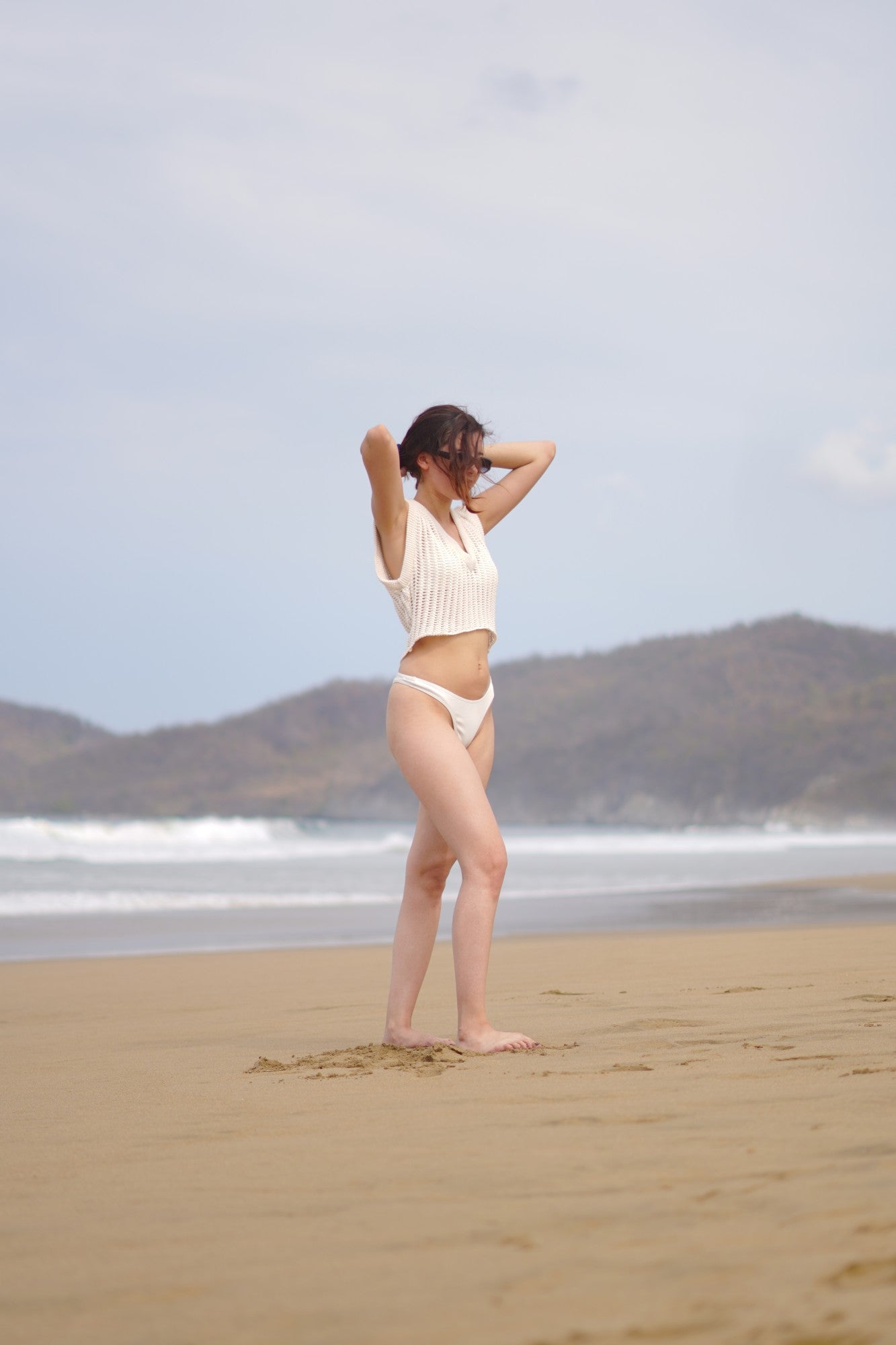 Chaleco Calado Corto