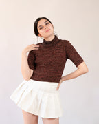 Blusa Brillo Cuello Tortuga