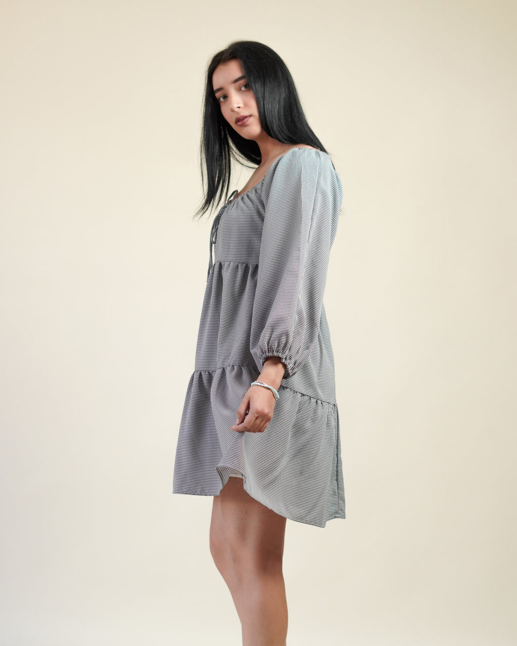 Vestido Corto Cuadritos