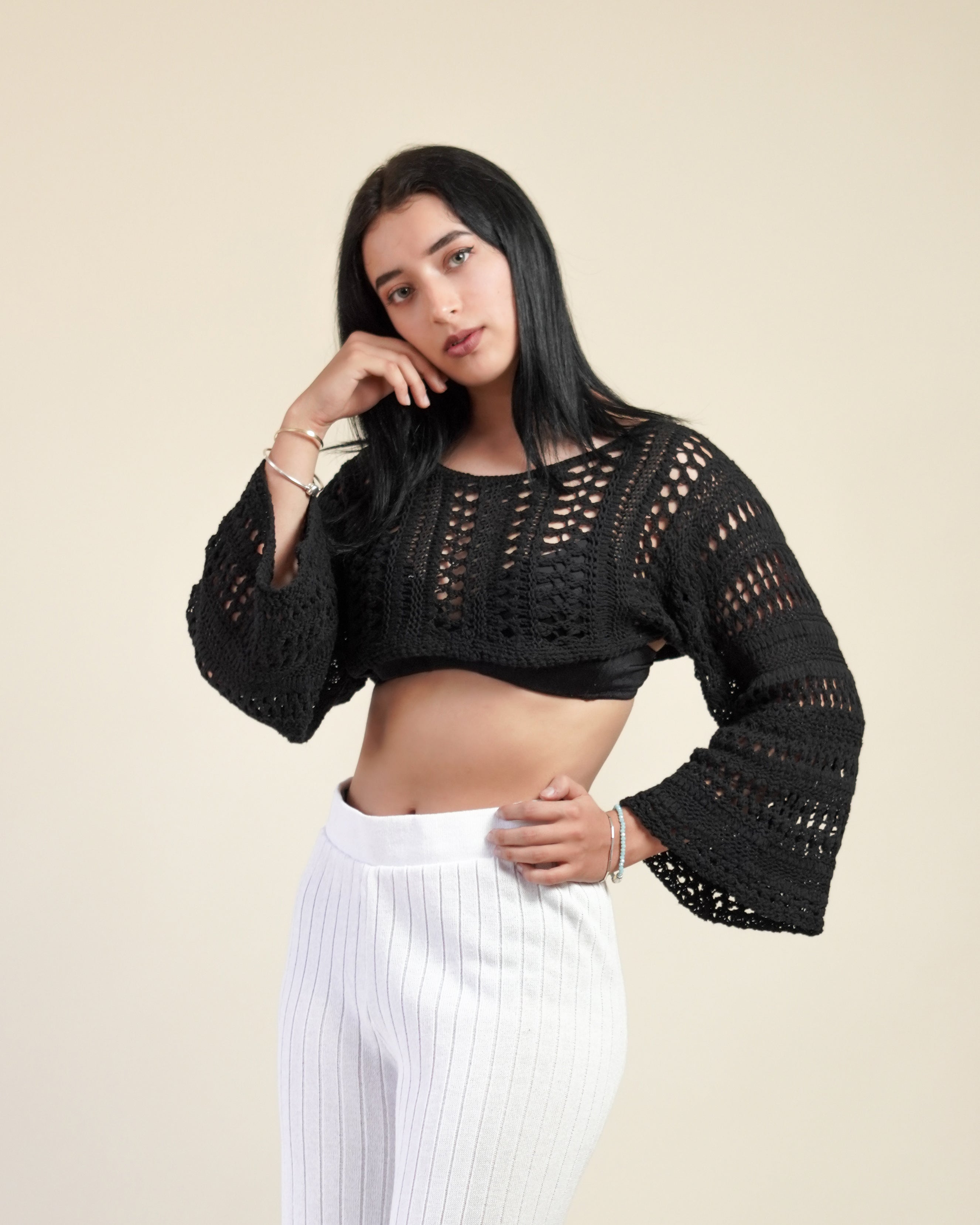 Mangas Caladas Negro