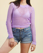 Blusa Calada Lila
