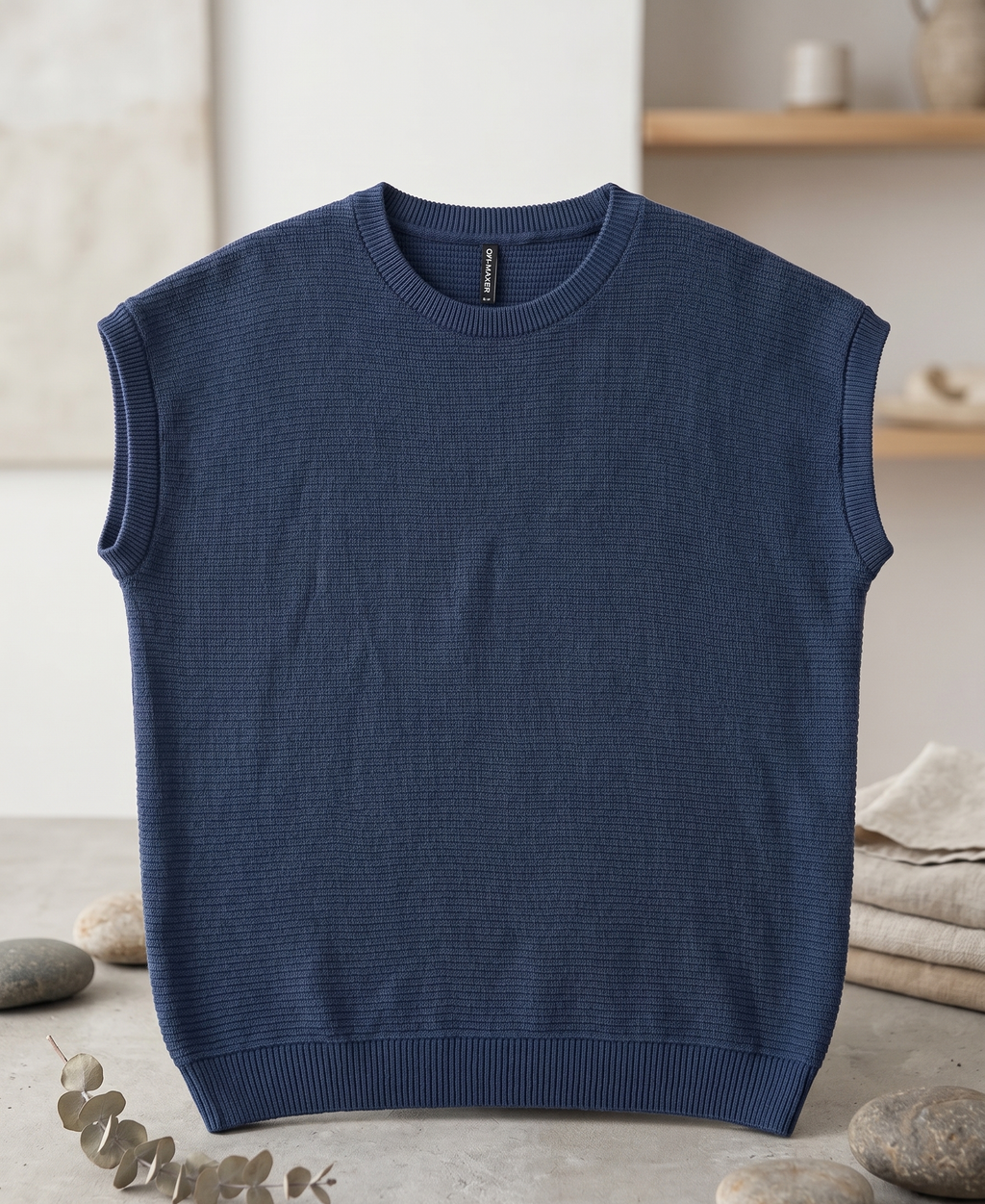 Playera Tejida Marino