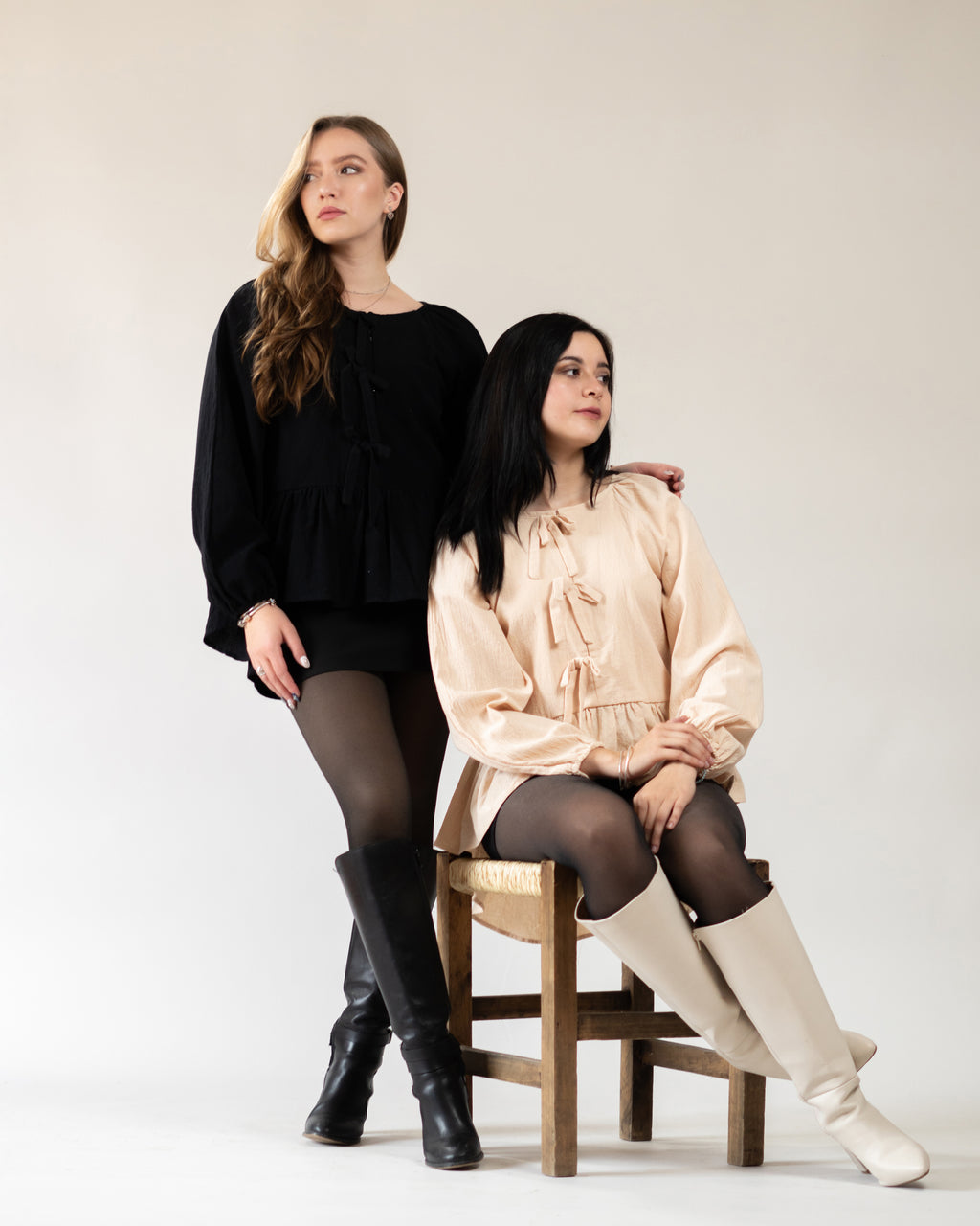 Blusa Moños