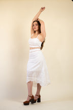 Set Falda Midi y Top