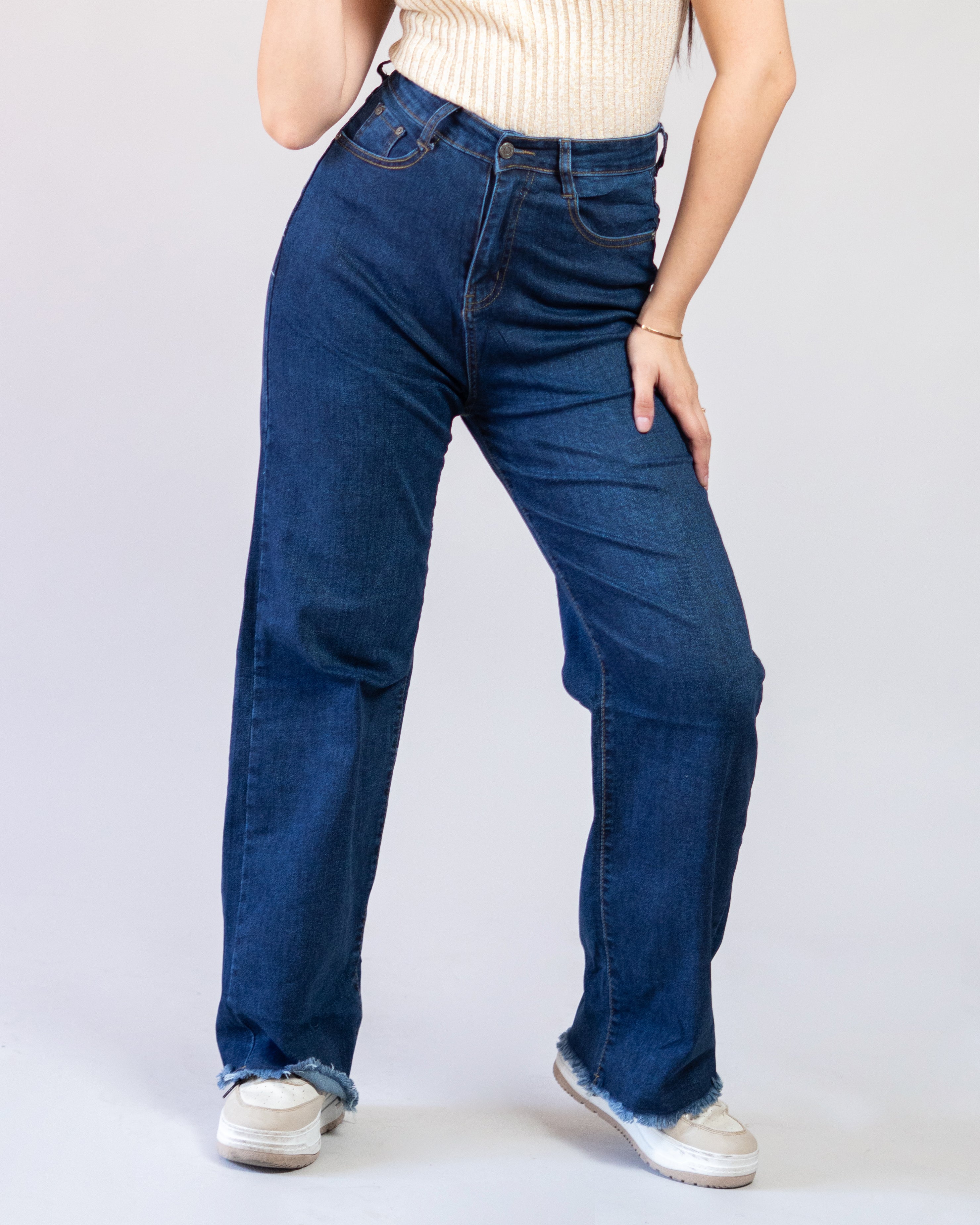 Jeans Tiro Alto