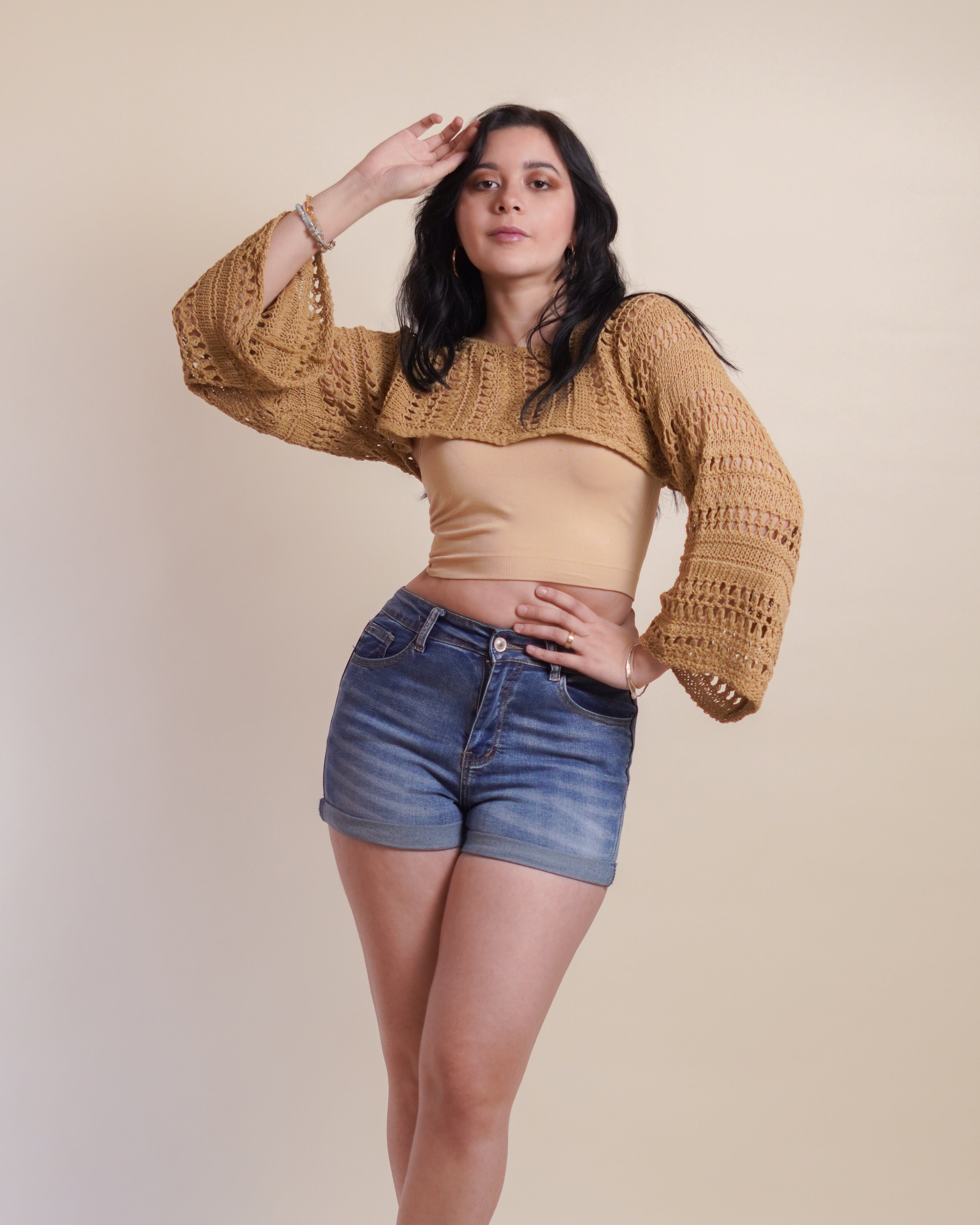 Mangas Caladas Camel