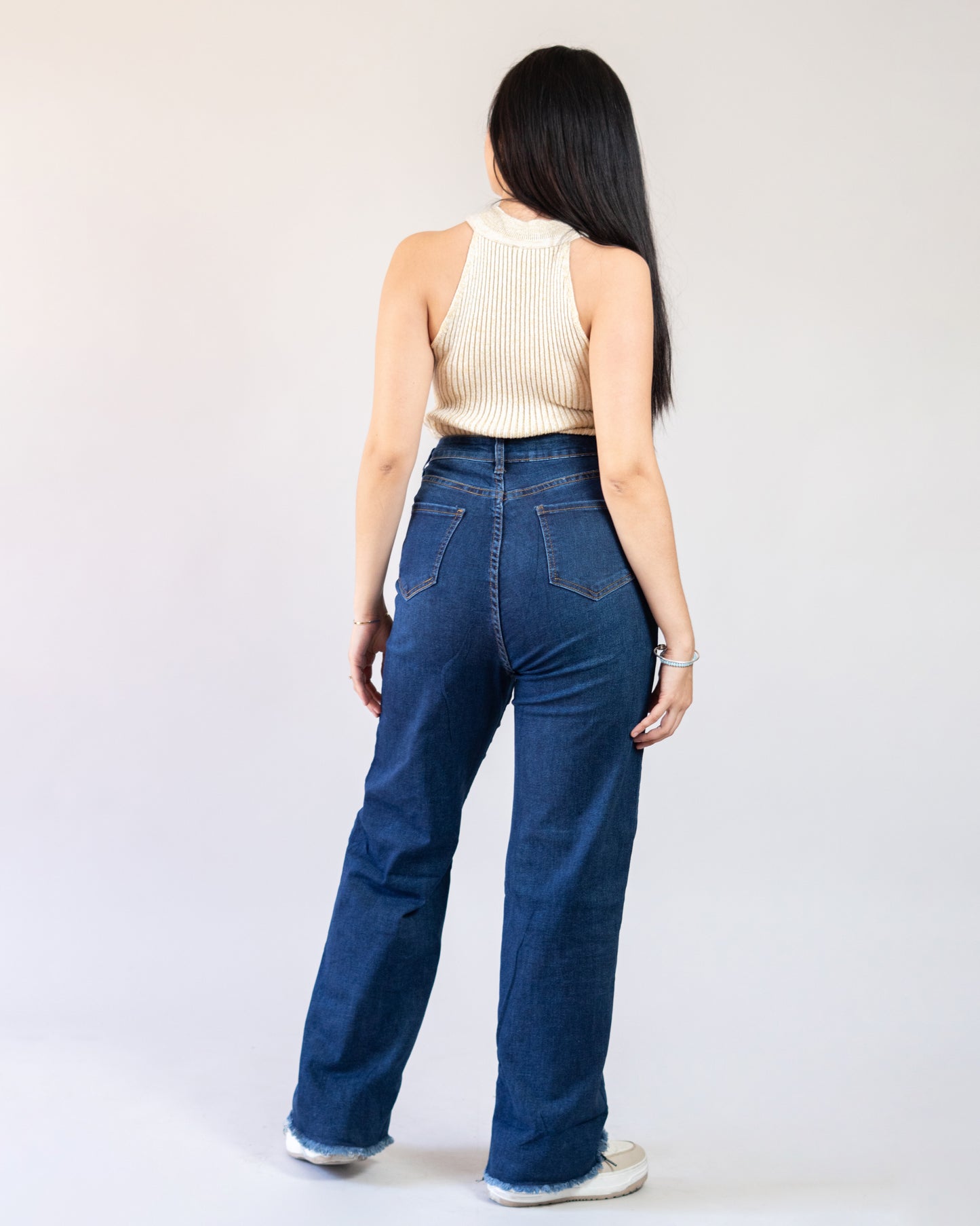 Jeans Tiro Alto