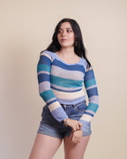Suéter Calado Blue