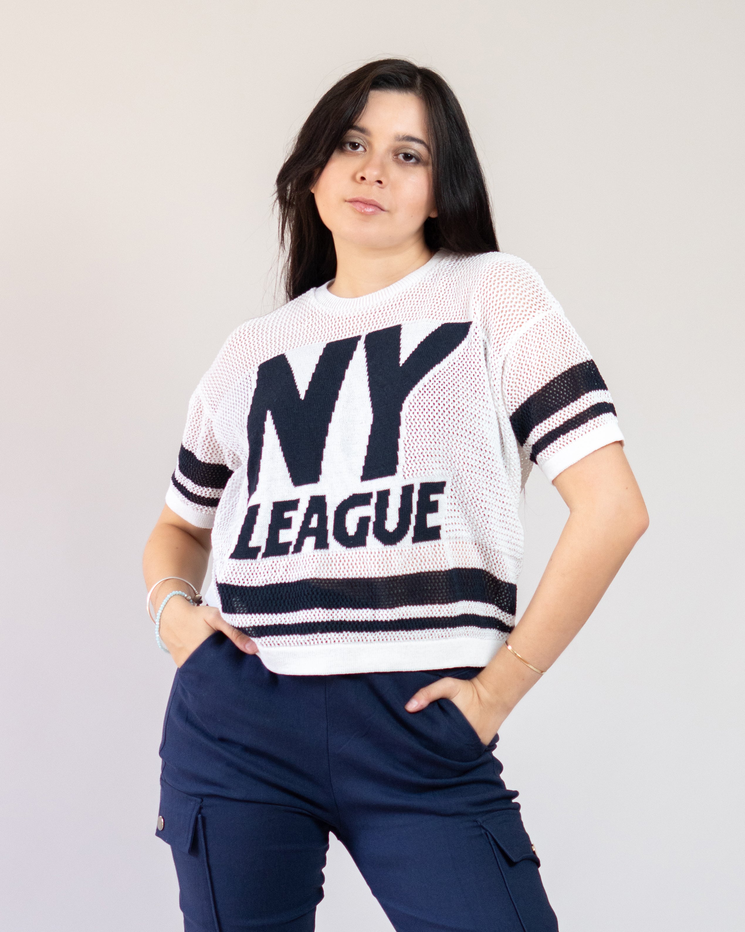 Playera NY League Calada