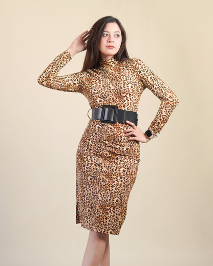 Vestido Animal Print