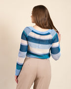 Suéter Calado Blue