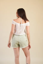 Blusa Blanca Off Shoulder