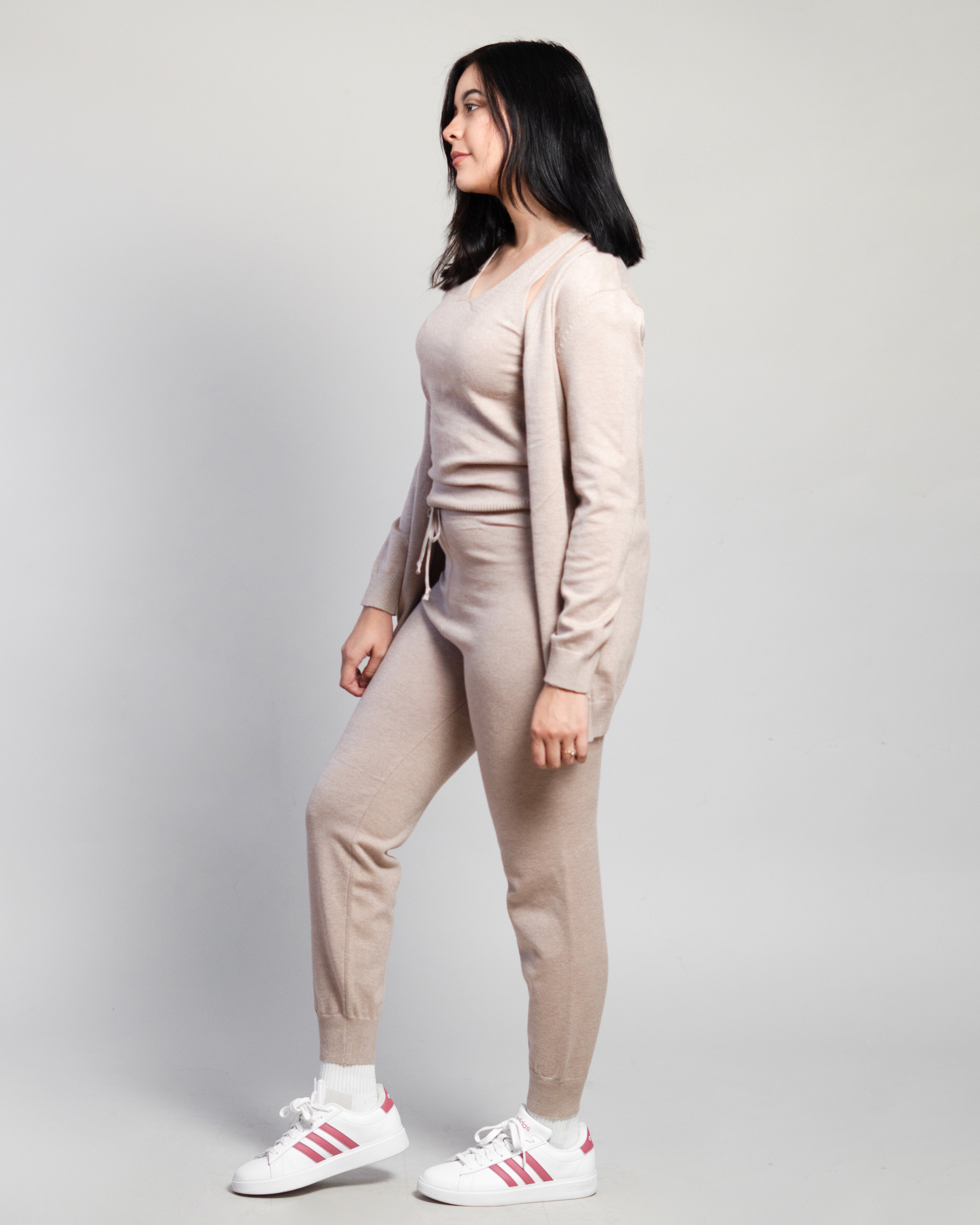 Set Top + Pantalón + Suéter