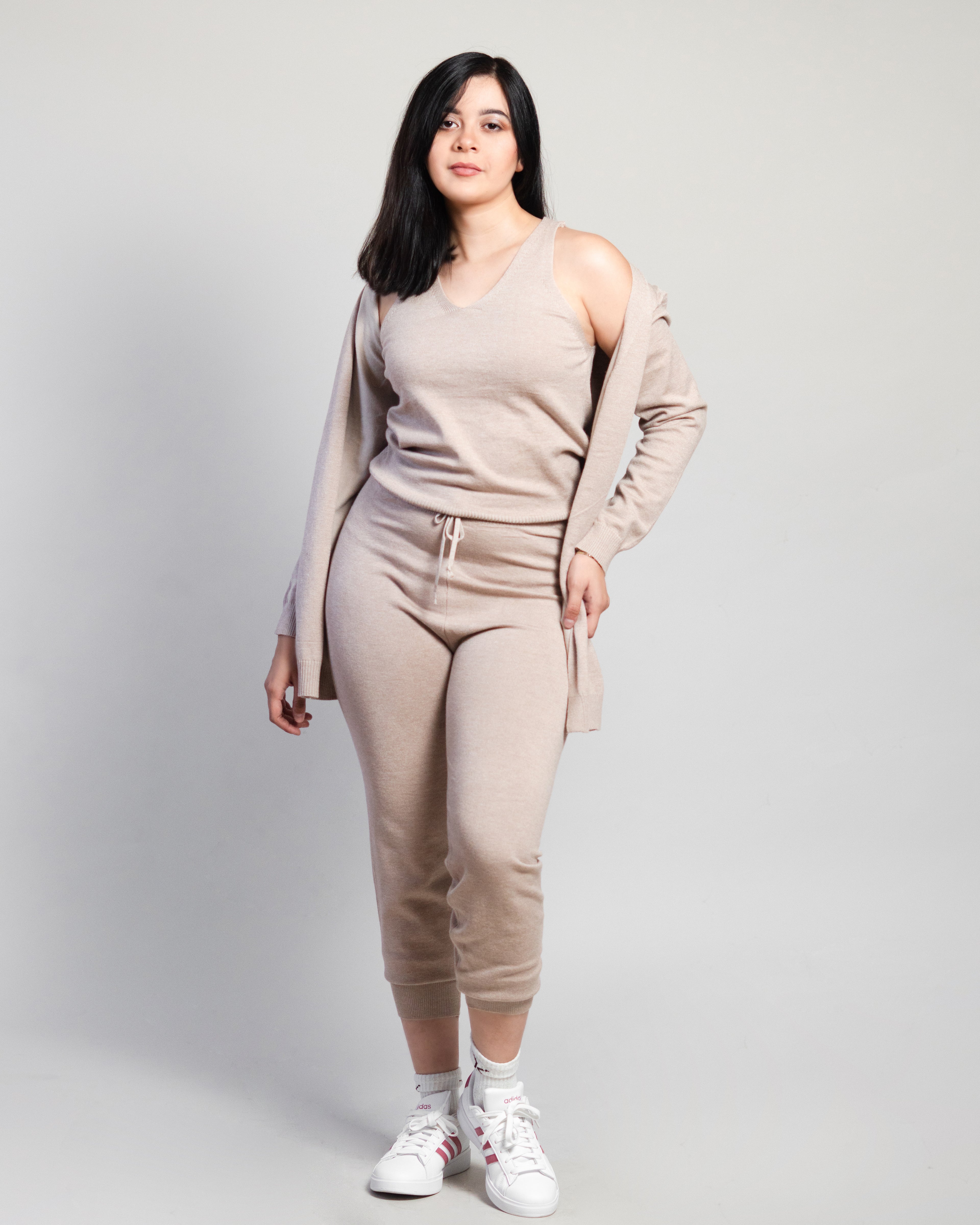 Set Top + Pantalón + Suéter