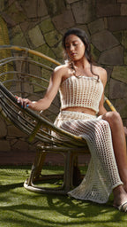 Set Top y Falda Calados
