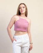 Top Rosa Tirantes