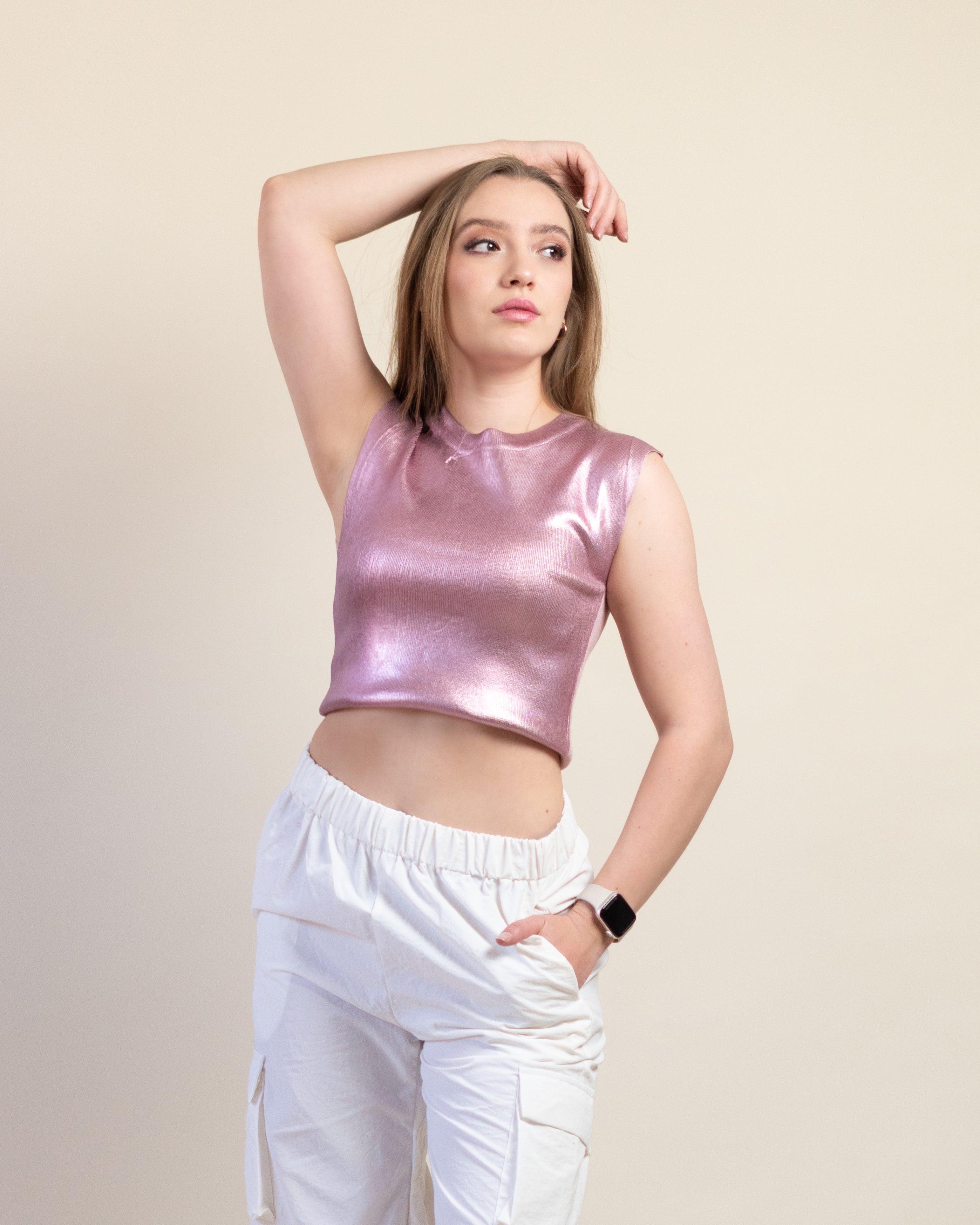 Blusa Metálica