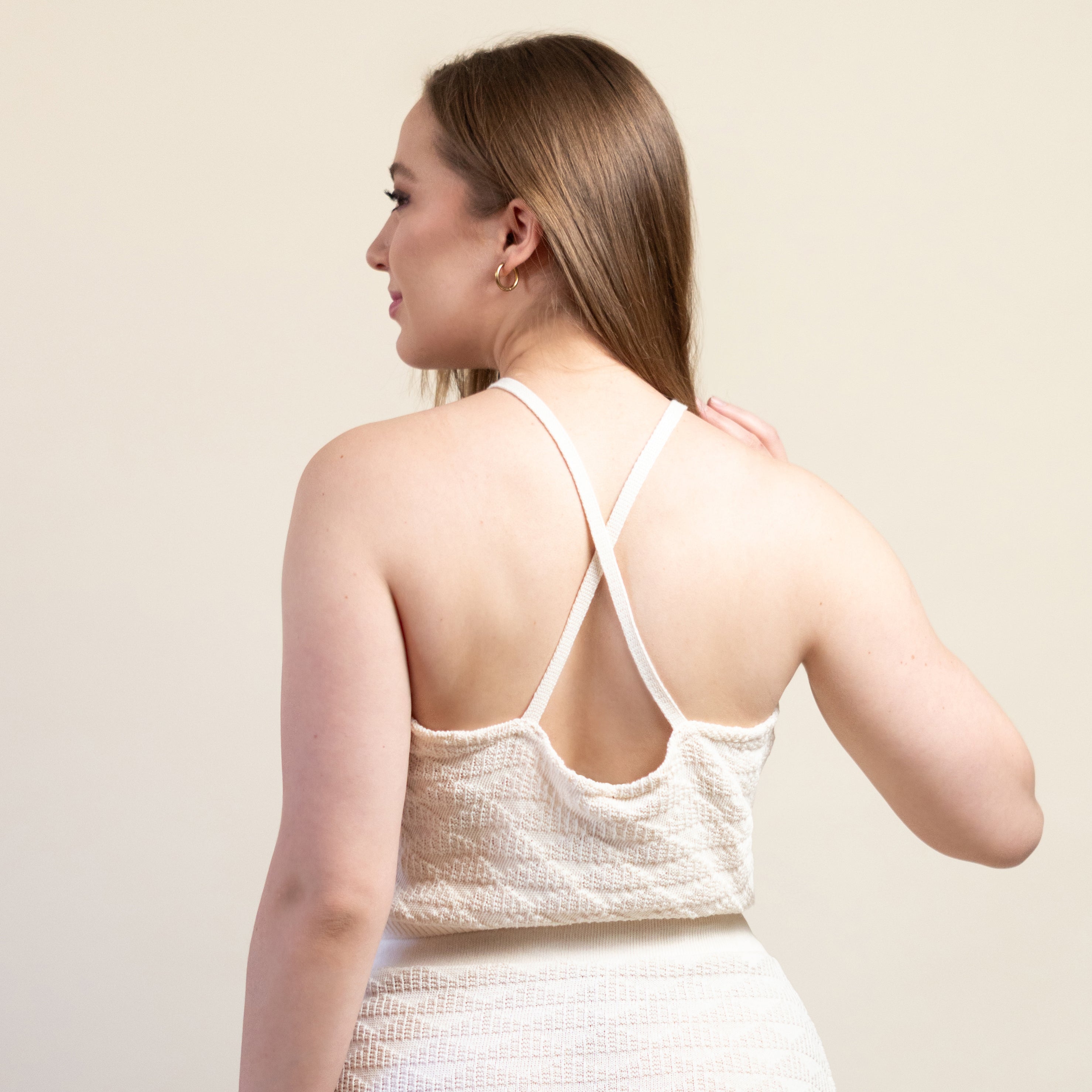 Top Halter Tejido