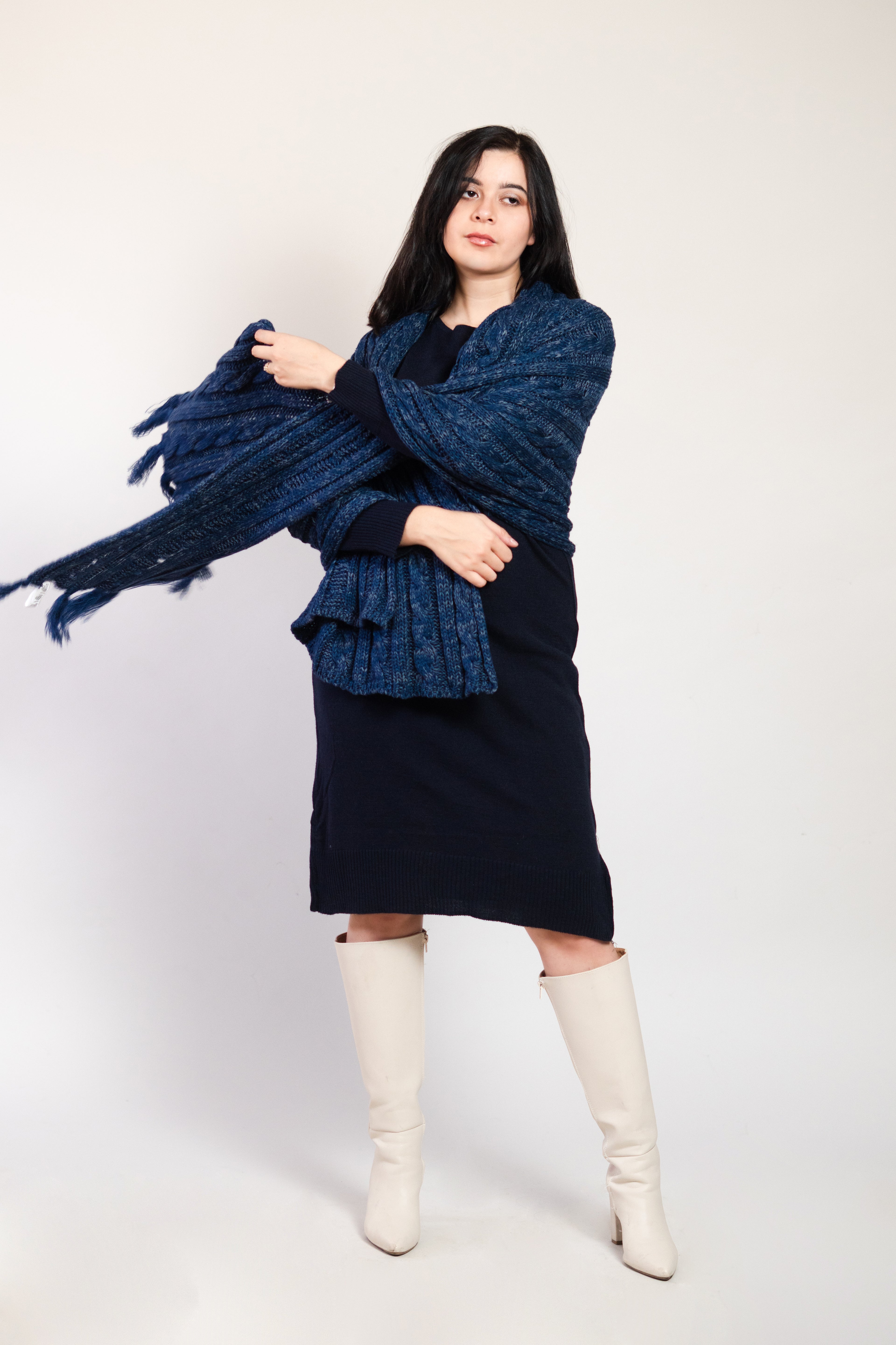 Maxi Bufanda Trenzada