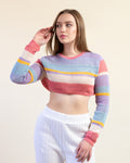 Micro Suéter Multicolor