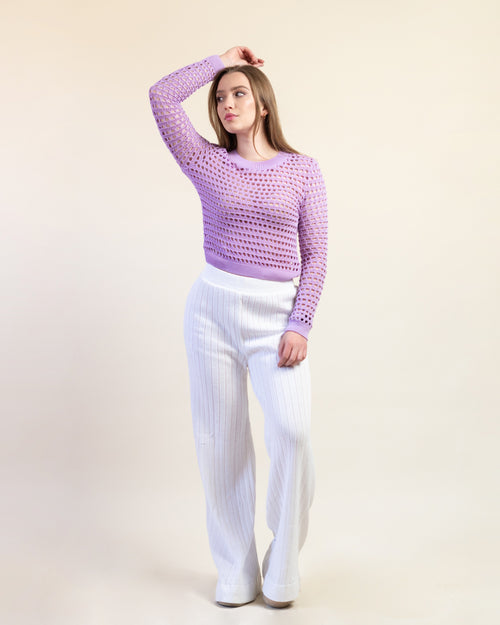 Blusa Calada Lila