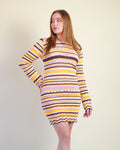 Vestido Calado Multicolor
