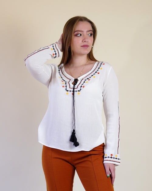Blusa Bordada