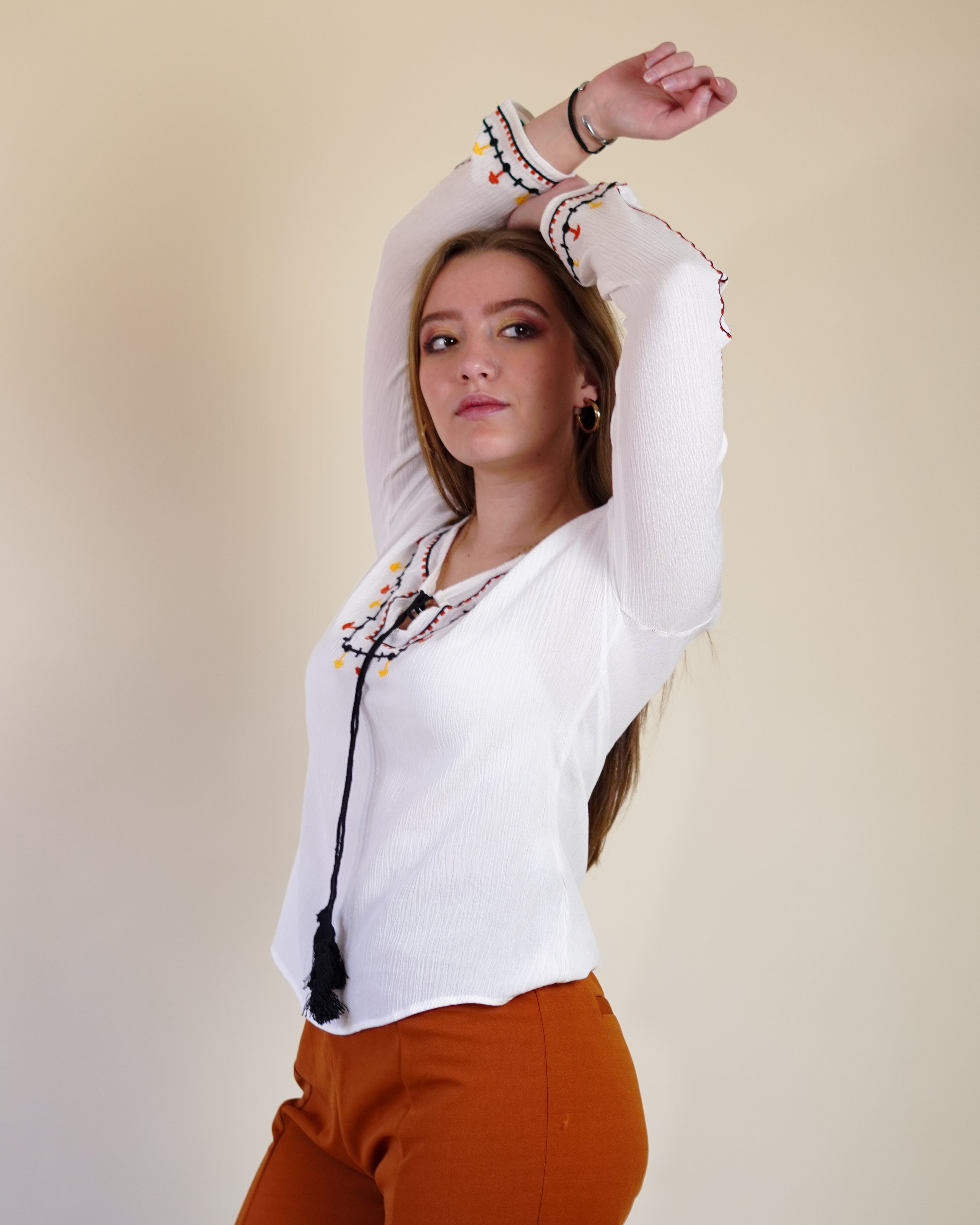 Blusa Bordada