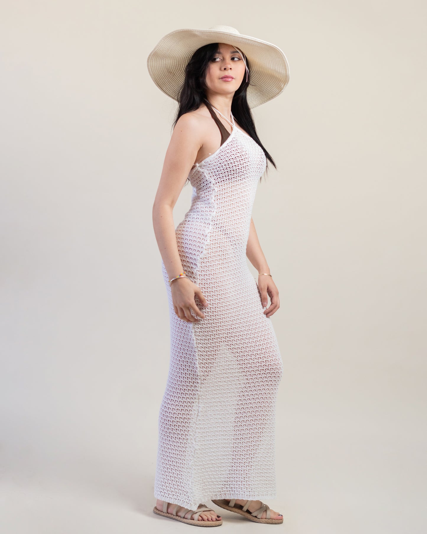 Maxi Vestido Tejido