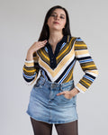 Blusa en V