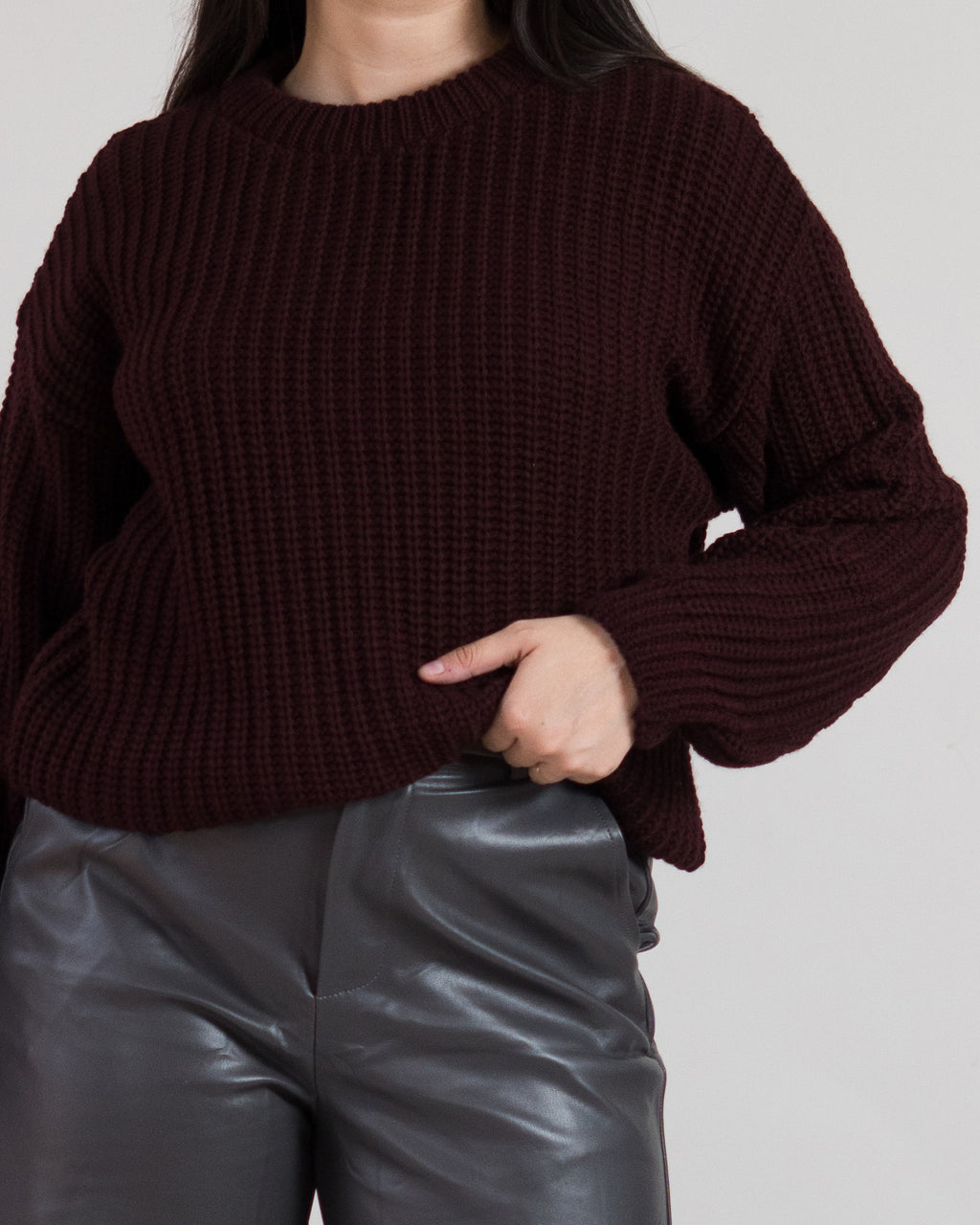 Suéter Canalé Vino